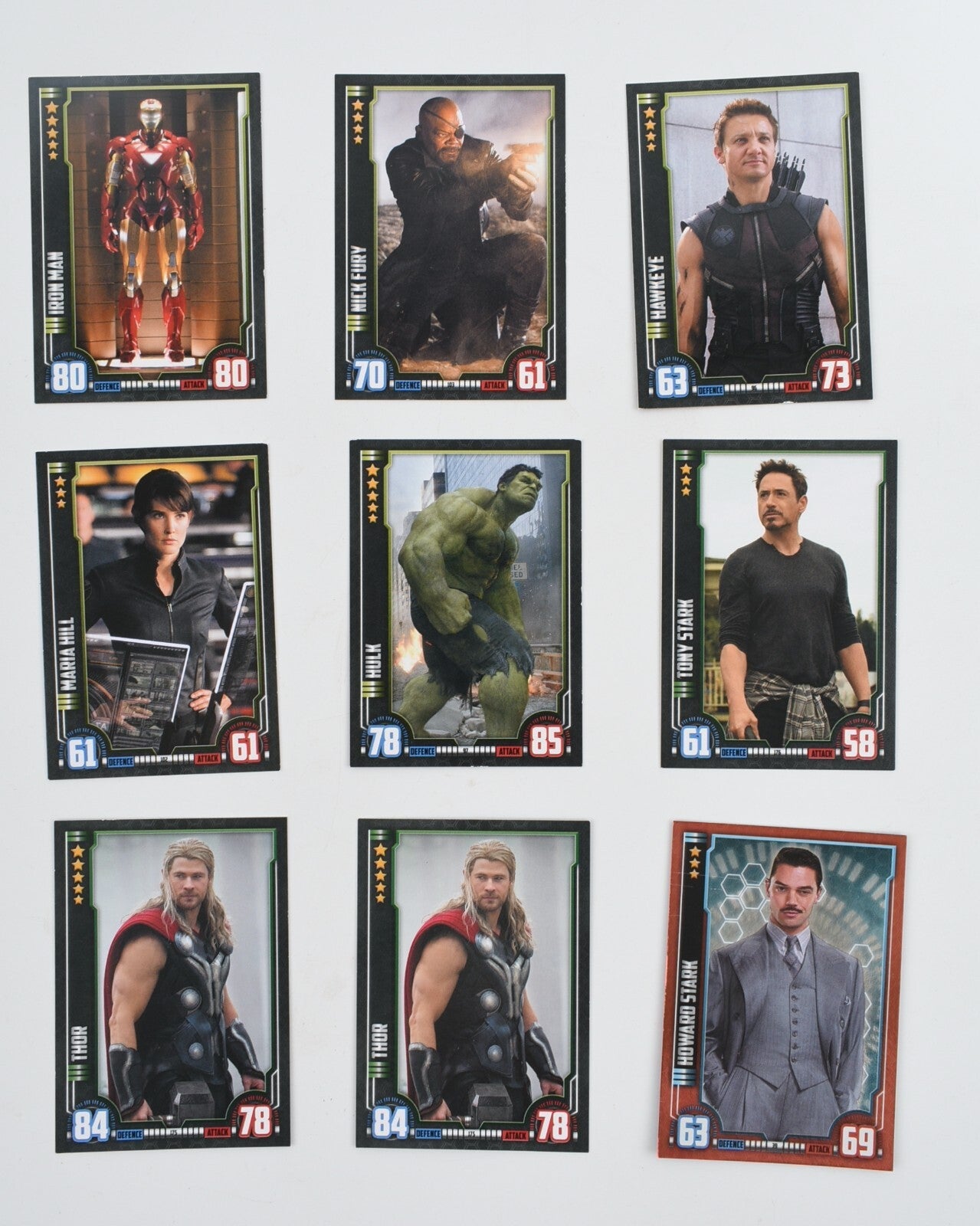 Topps Marvel Hero Attax ~ Trading Cards Bundle / Lot of 52 Cards