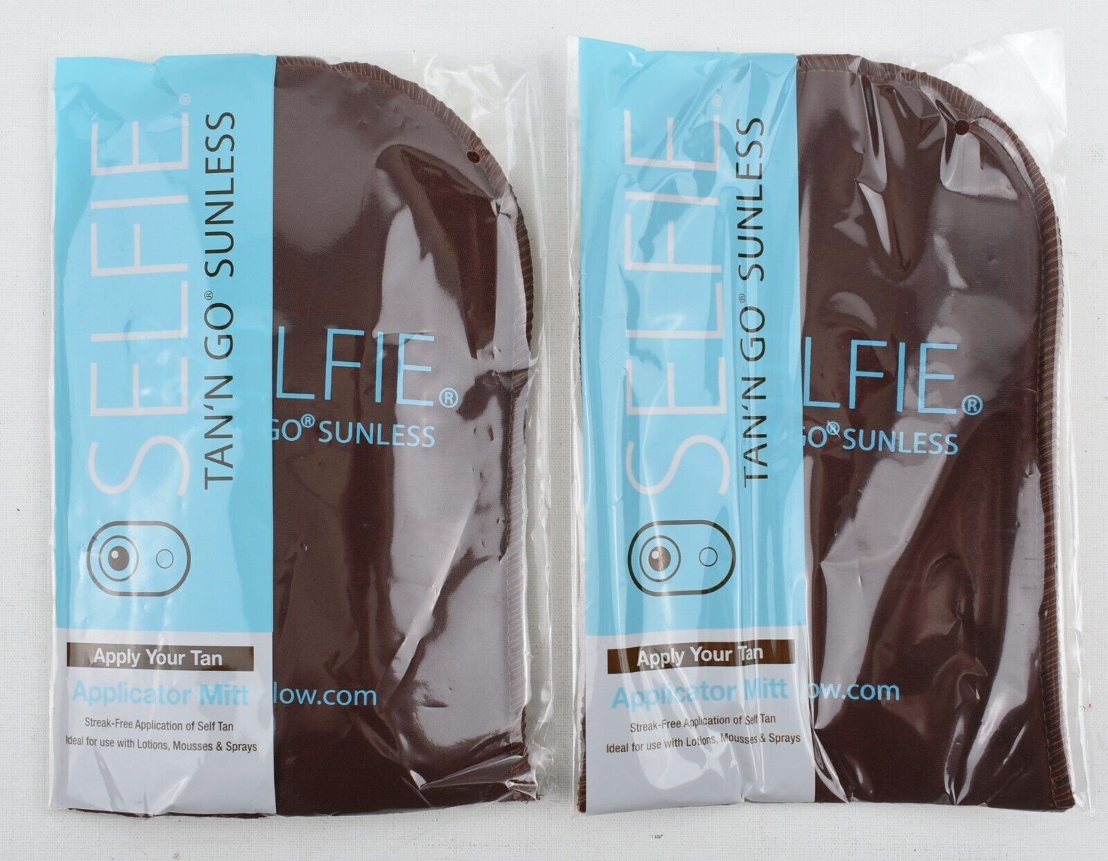 Selfie Tan'N Go - Sunless Tanning Mitt - SET OF 2