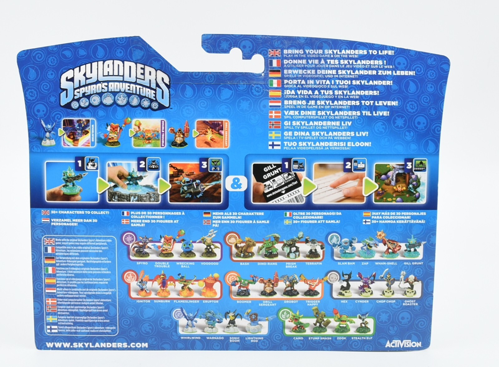 Skylanders Spyro's Adventure 3-Pack: Whirlwind | Double Trouble | Drill Sergeant