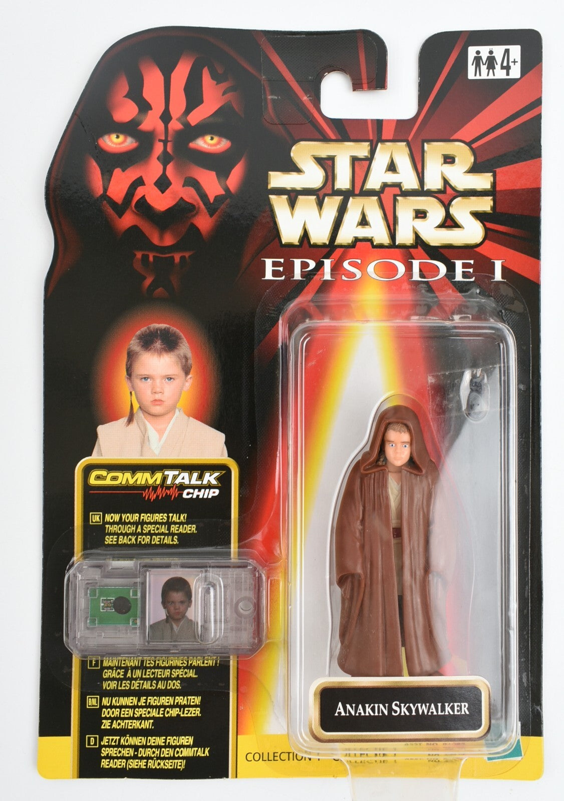 Star Wars: Episode I. - ANAKIN SKYWALKER (includes CommTalk chip), Hasbro 1999