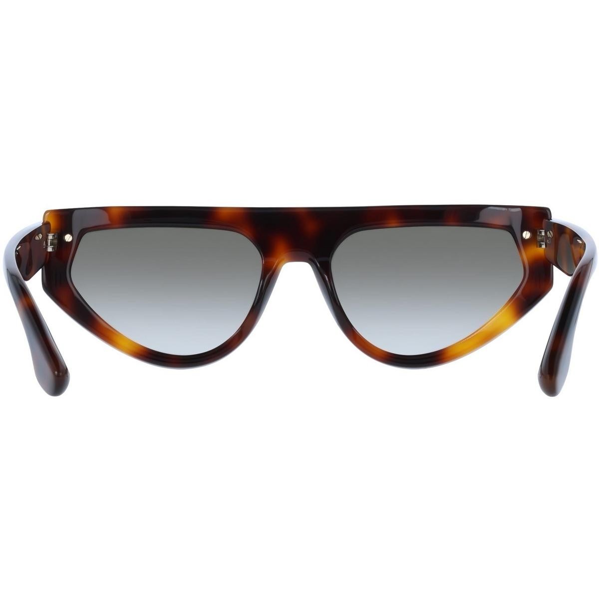 Victoria Beckham VB685S5618215 Women Brown Sunglasses Acetate Shield Eyeglasses