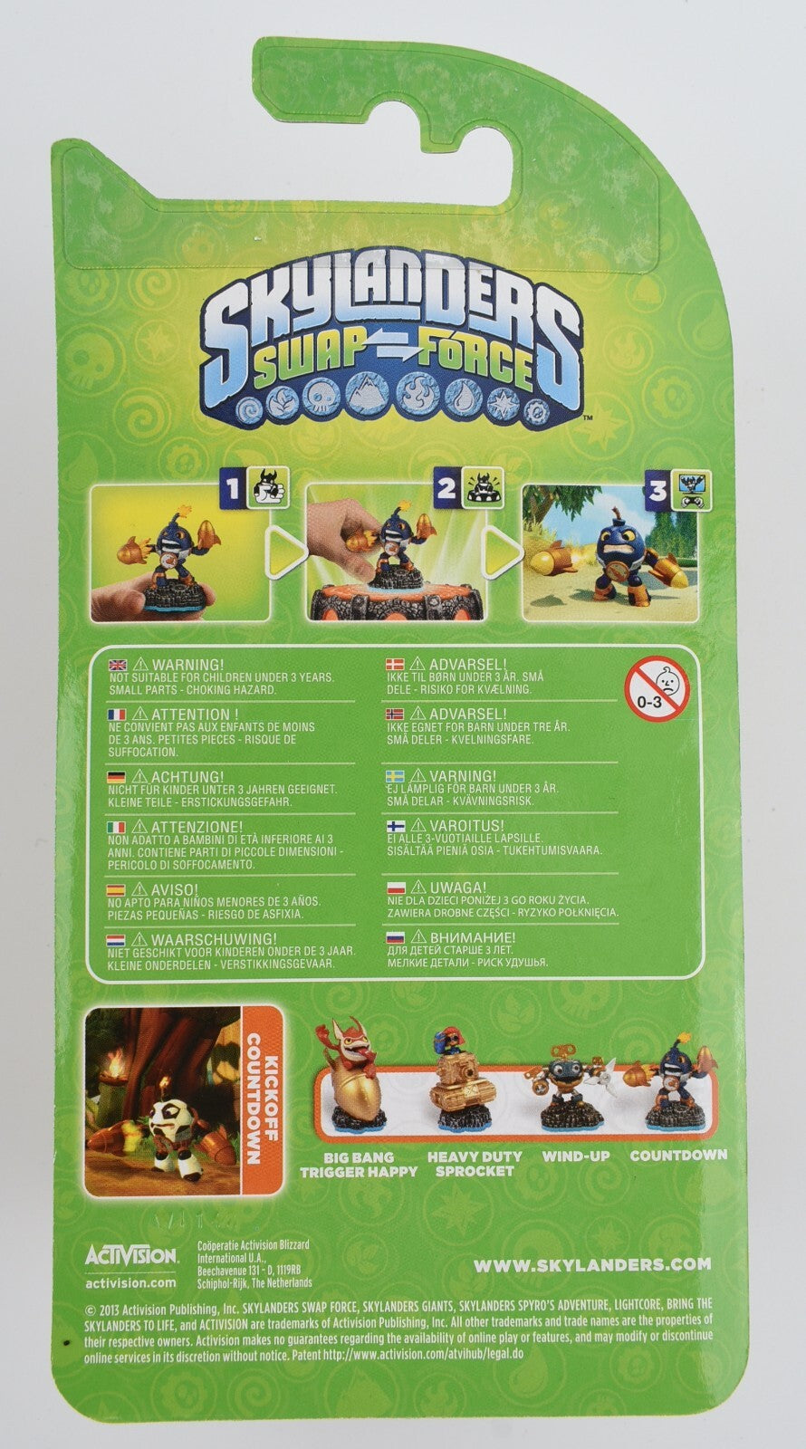 Skylanders Swap Force - KICKOFF COUNTDOWN I'm The Bomb (2013)