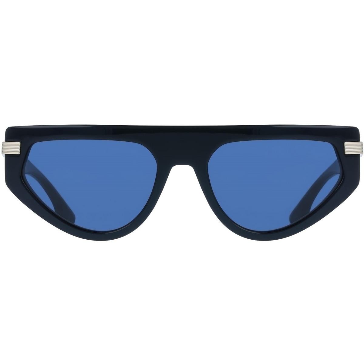 Victoria Beckham VB685S5618415 Women Blue Sunglasses Acetate Shield Eyeglasses