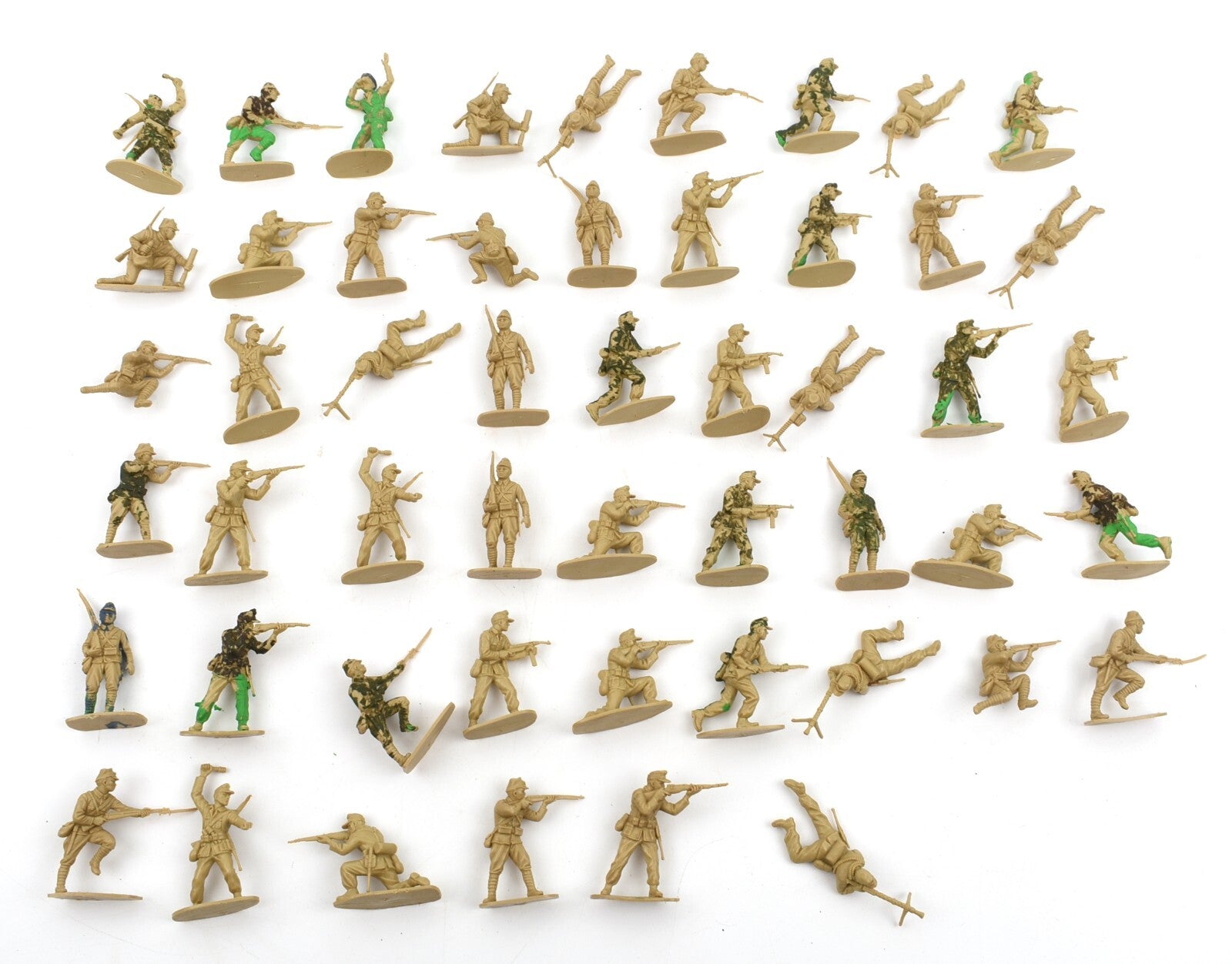 50x Vintage Toy Soldiers Bundle, German WW2 Infantry