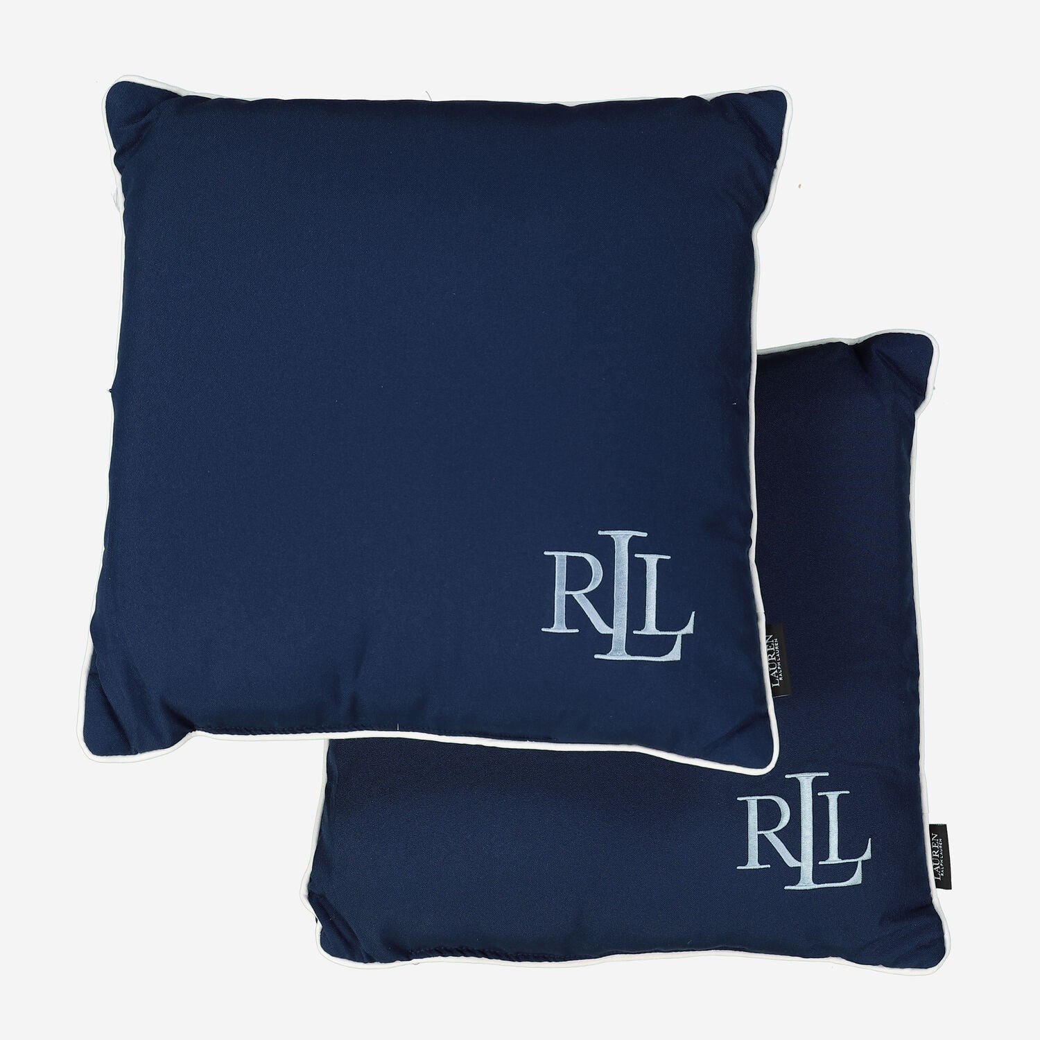 Lauren Ralph Lauren Blue Indoor/Outdoor Cushion 45x45cm Two Pack