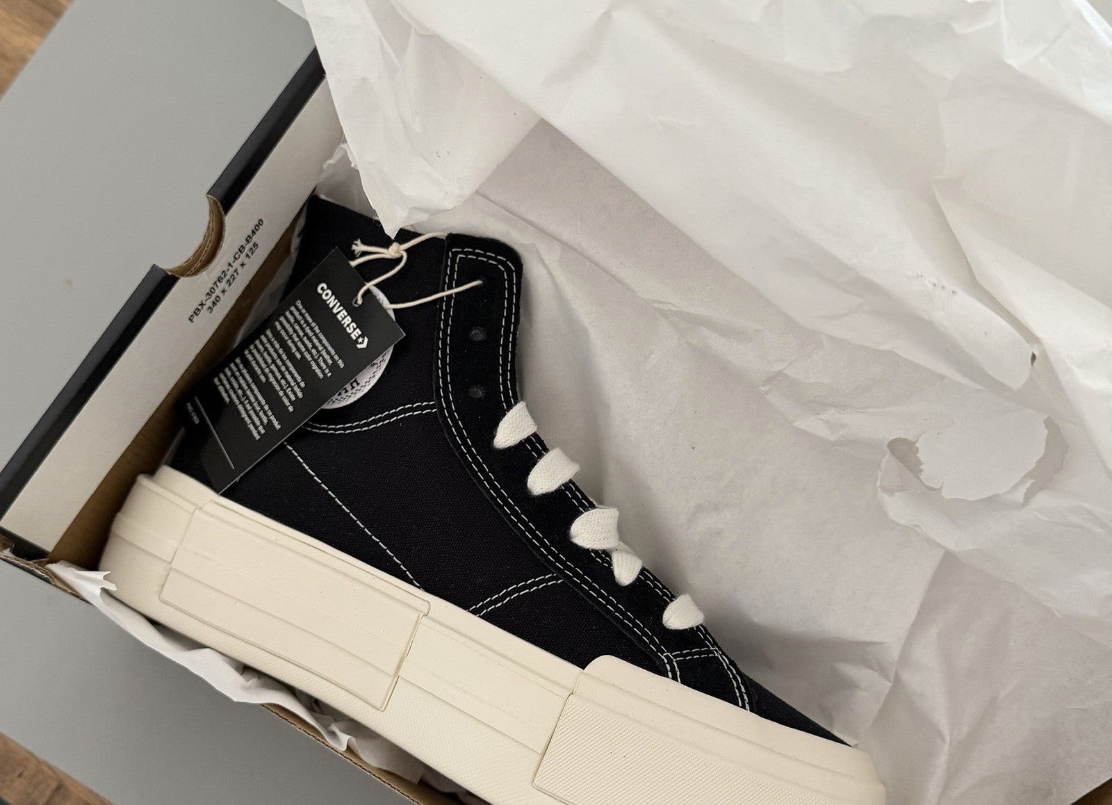 Converse Chuck Taylor All Star Cruise Hi Shoes Size 40 Cod A04689C Black UK6