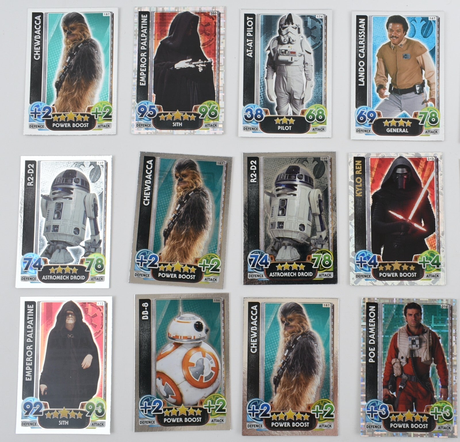 Topps Star Wars Force Attax Universe - Trading Cards Bundle, Tin + 50 Cards