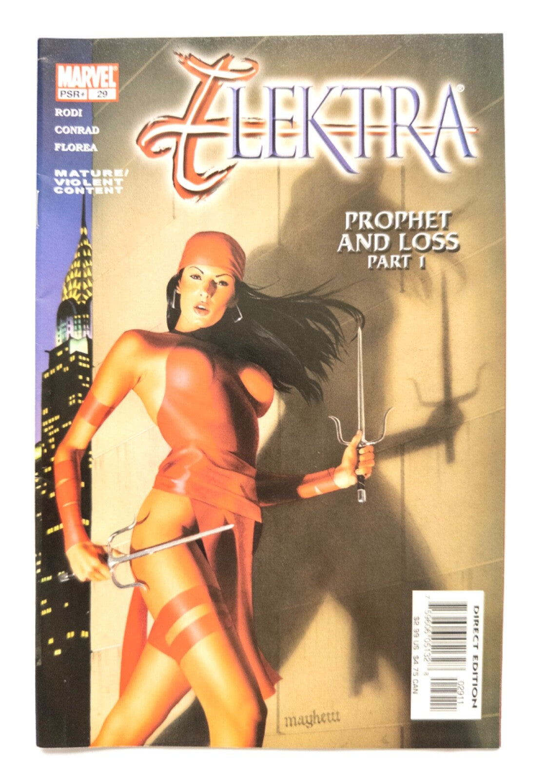 ELEKTRA Marvel Comics