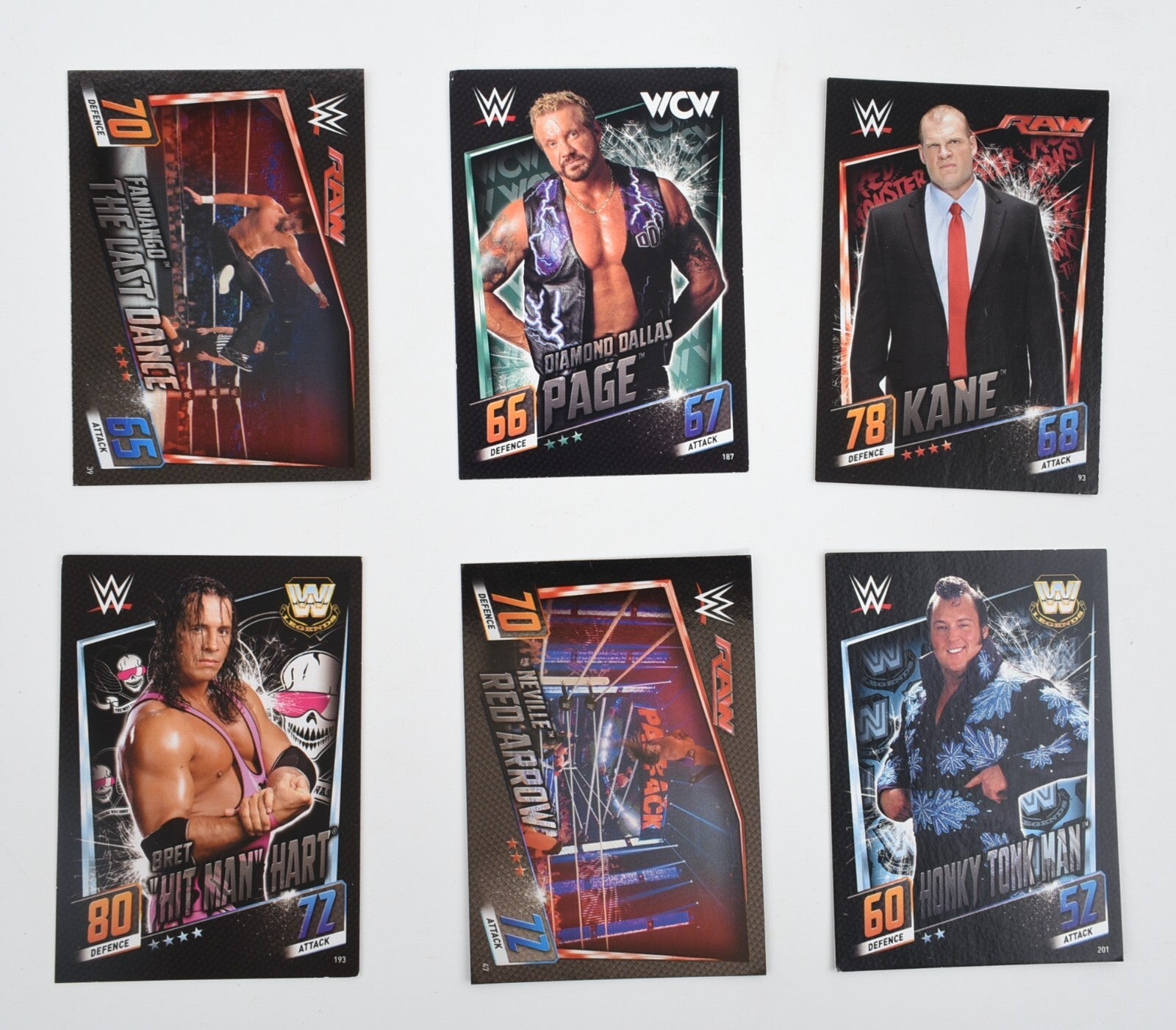Topps Slam Attax Then Now Forever  - Trading Cards Bundle, Lot of 87 Cards