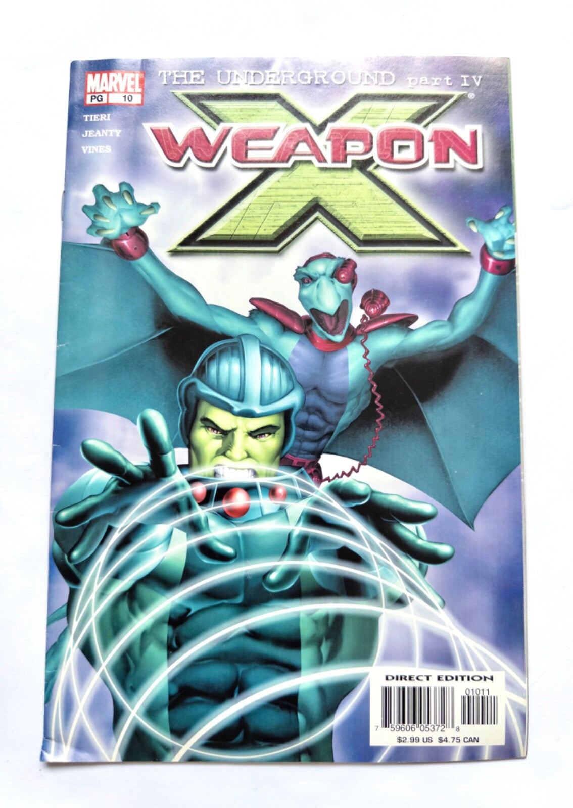 Marvel Comics Weapon X The Underground