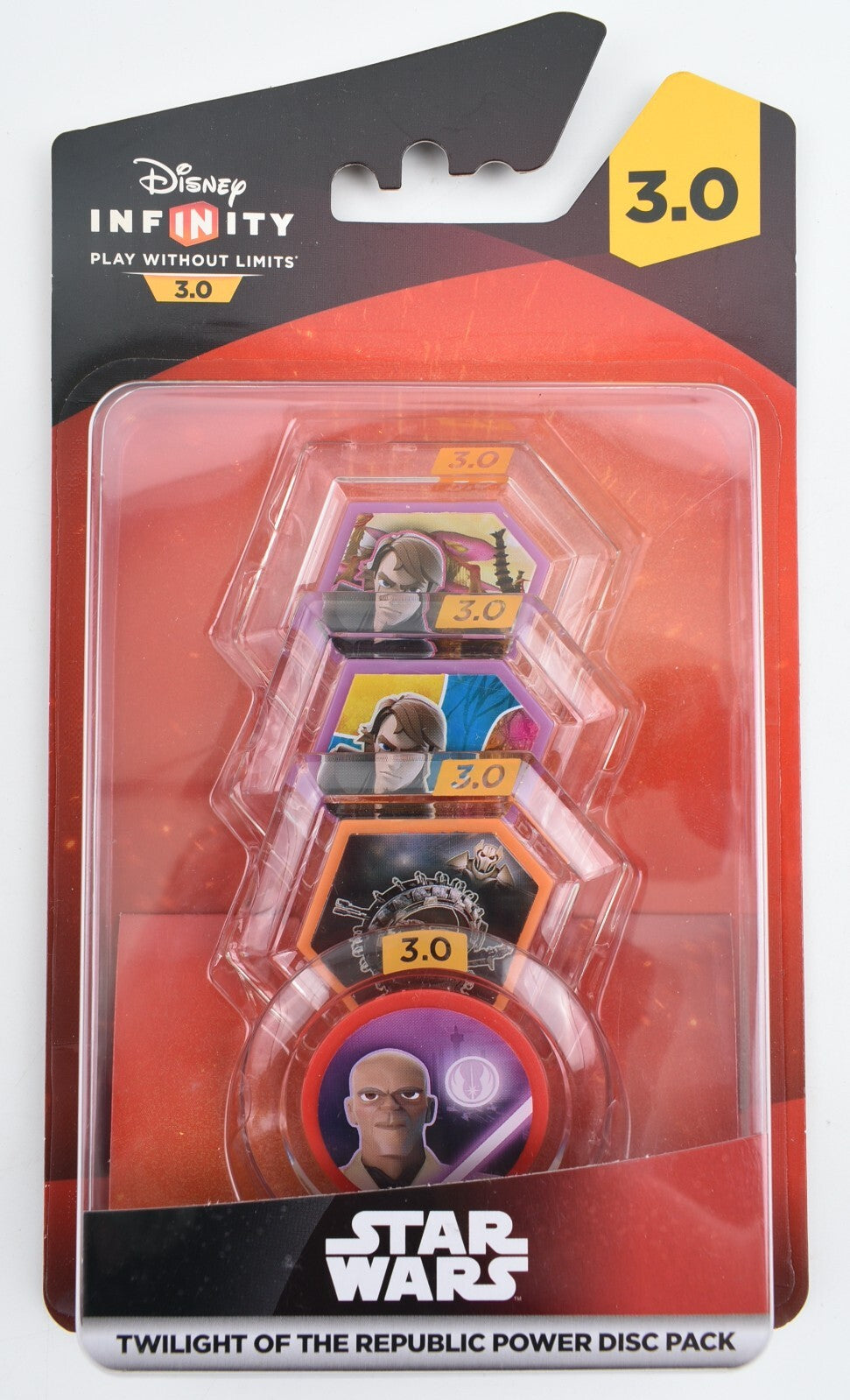 Disney Infinity 3.0 - Star Wars: Twilight of the Republic Disc Pack /New Sealed