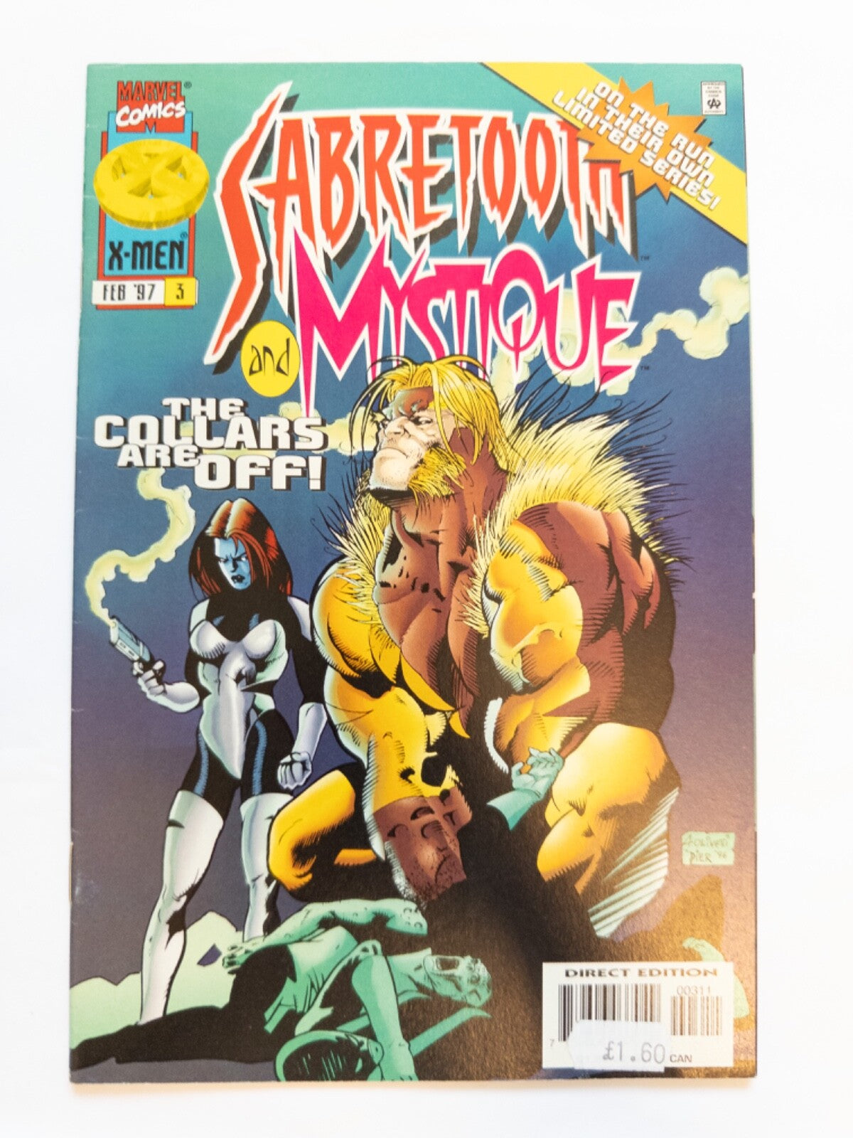 Marvel Comics Sabretooth and Mystique