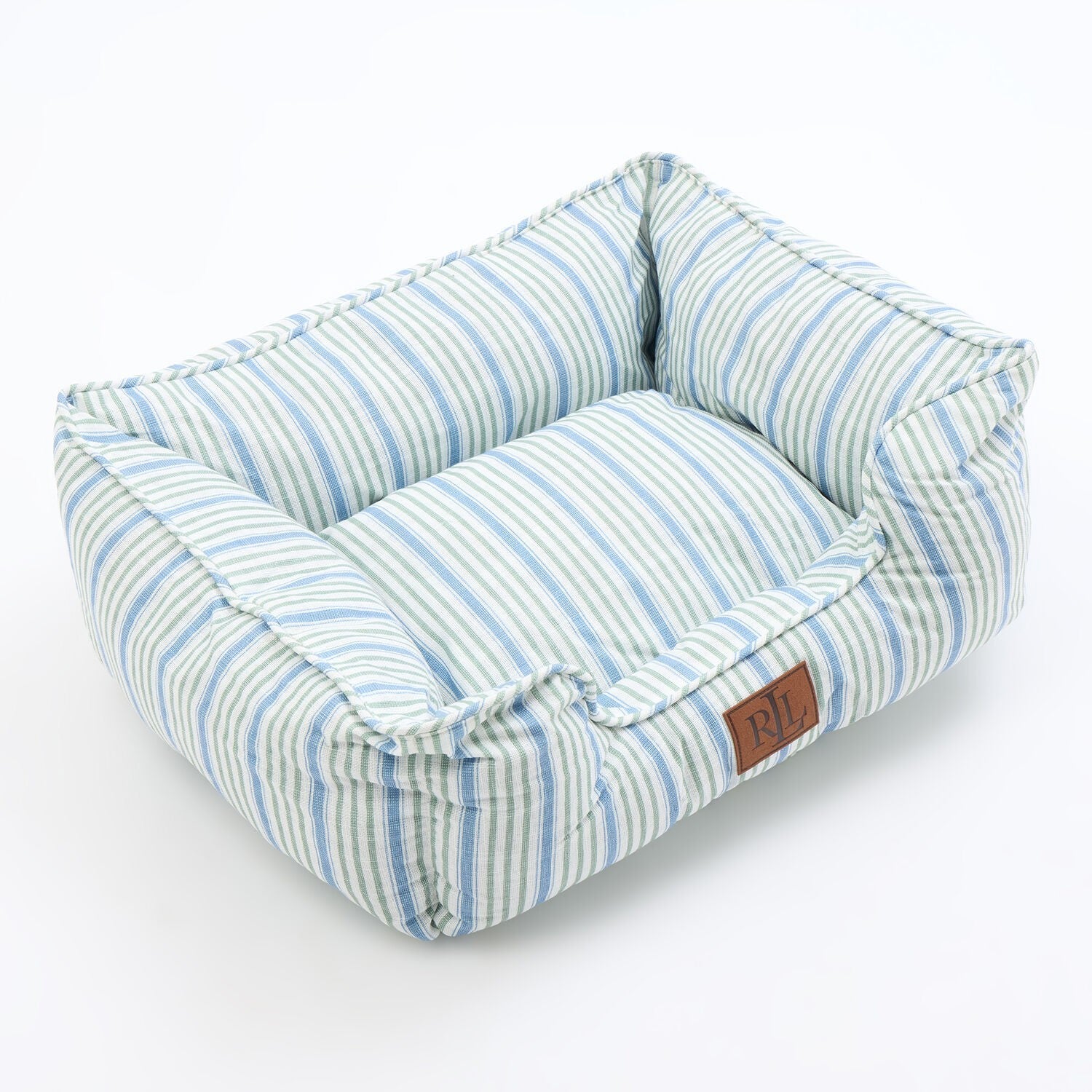 Lauren Ralph Lauren Multicolour Striped Cuddler Pet Bed 61x50cm