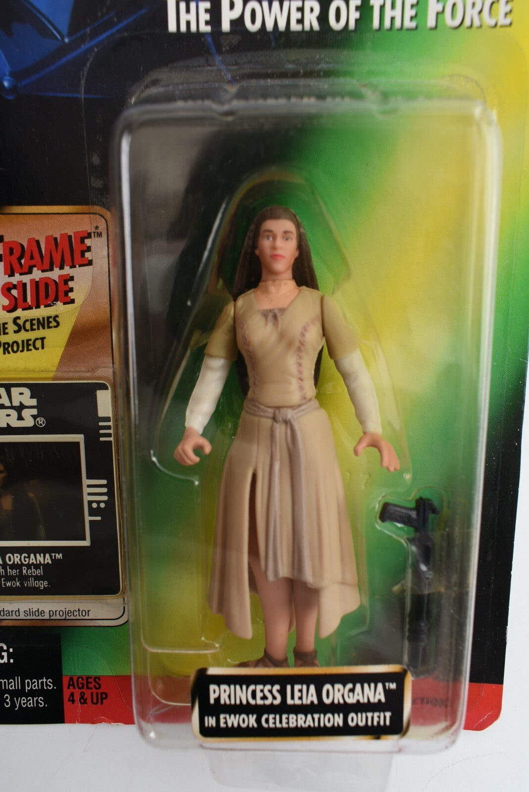 Star Wars The Power of the Force - PRINCESS LEIA ORGANA in EWOK OUTFIT (1997)