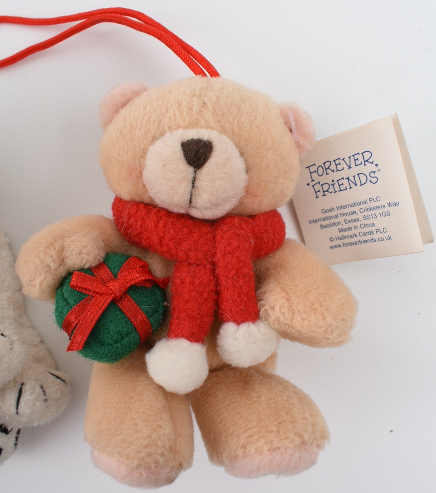 Set /Bundle of 3x Plush Soft Toys, Ty, Forever Friends, Bean Bear
