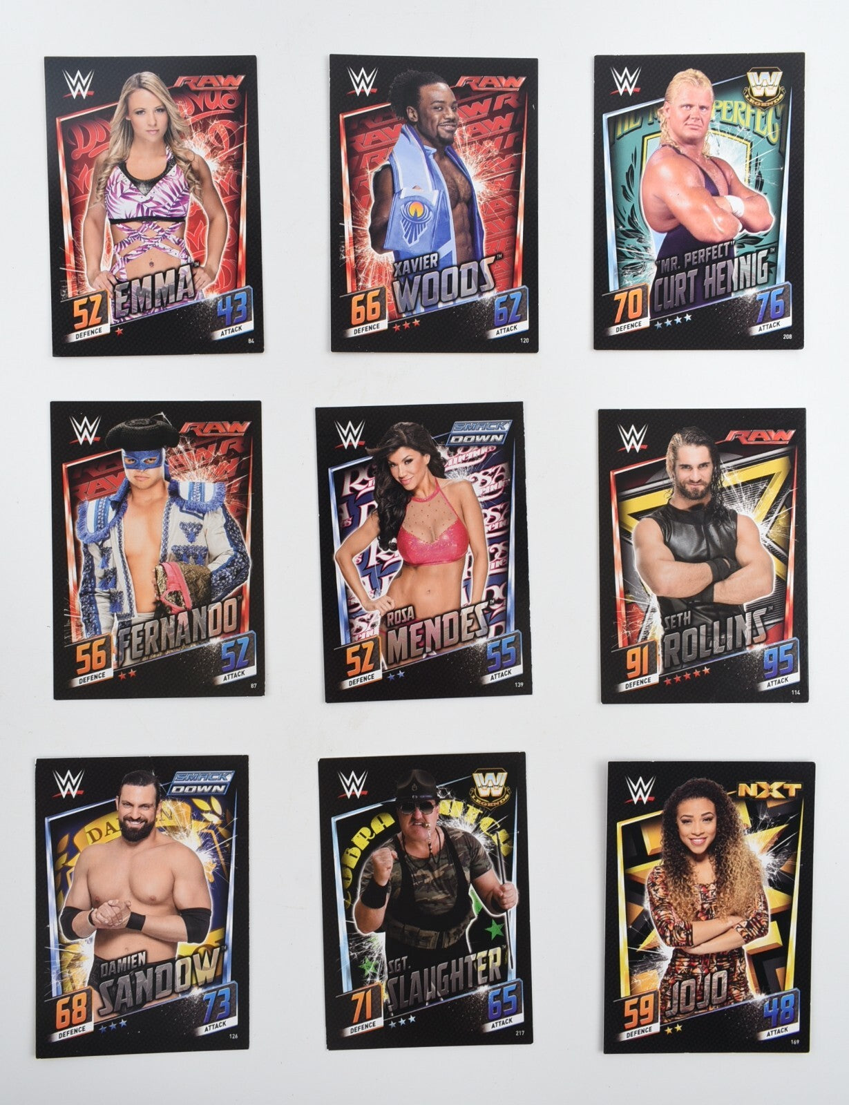 Topps Slam Attax Then Now Forever  - Trading Cards Bundle, Lot of 87 Cards