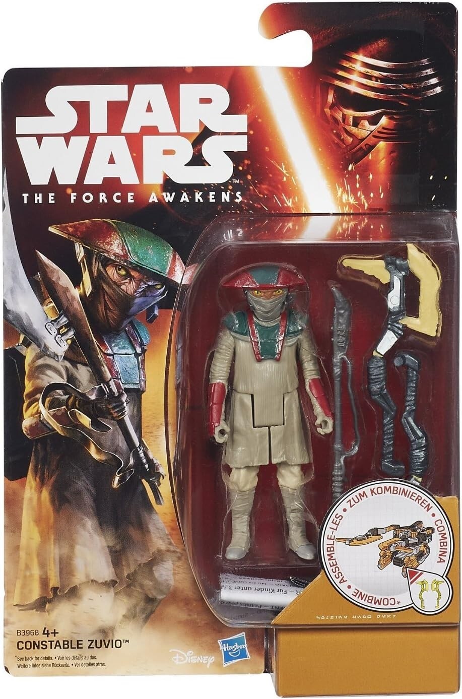 STAR WARS: The Force Awakens - CONSTABLE ZUVIO 3.75"Figure