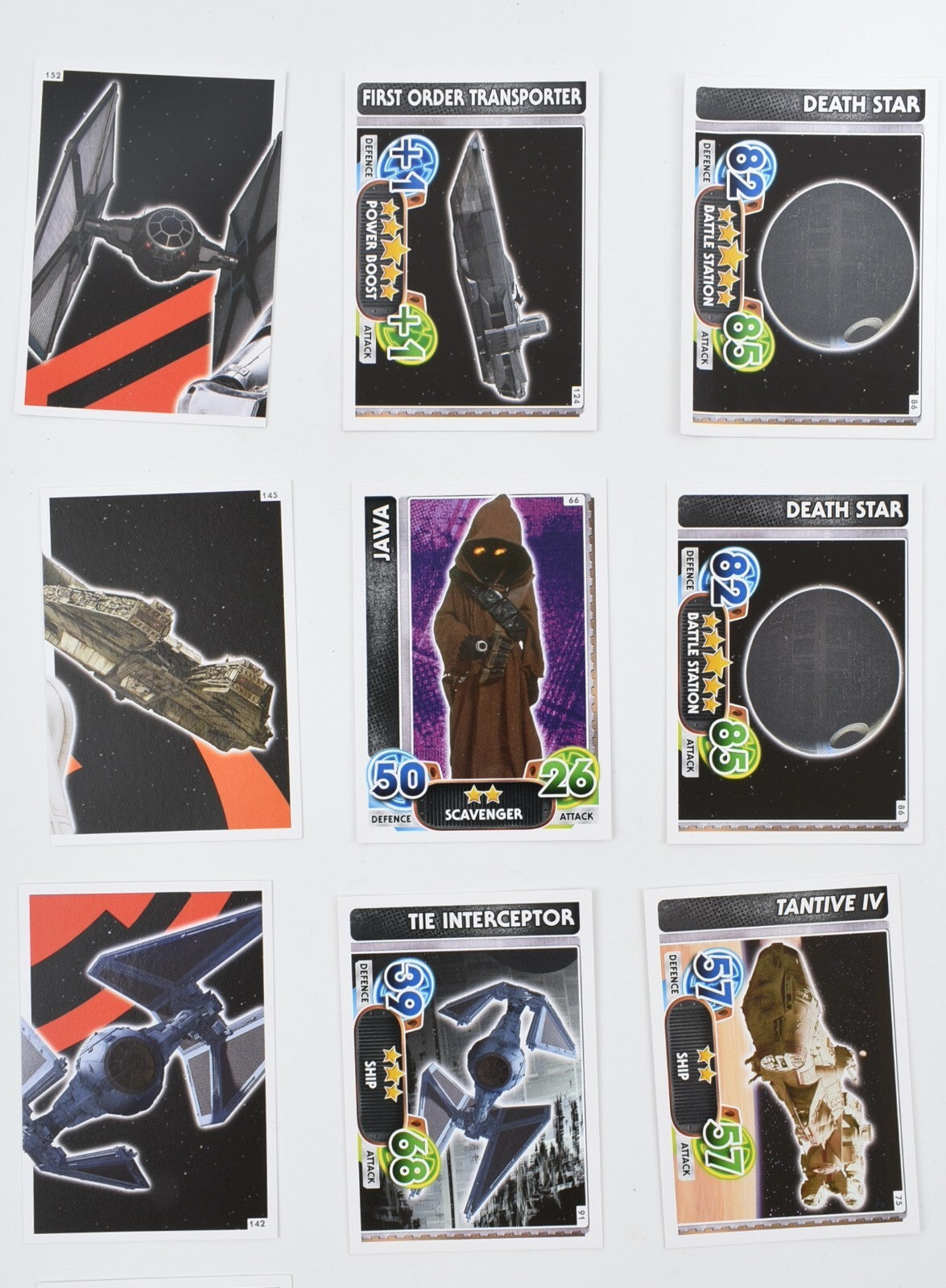 Topps Star Wars Force Attax Universe Trading Cards Bundle, Tin + 50 Cards
