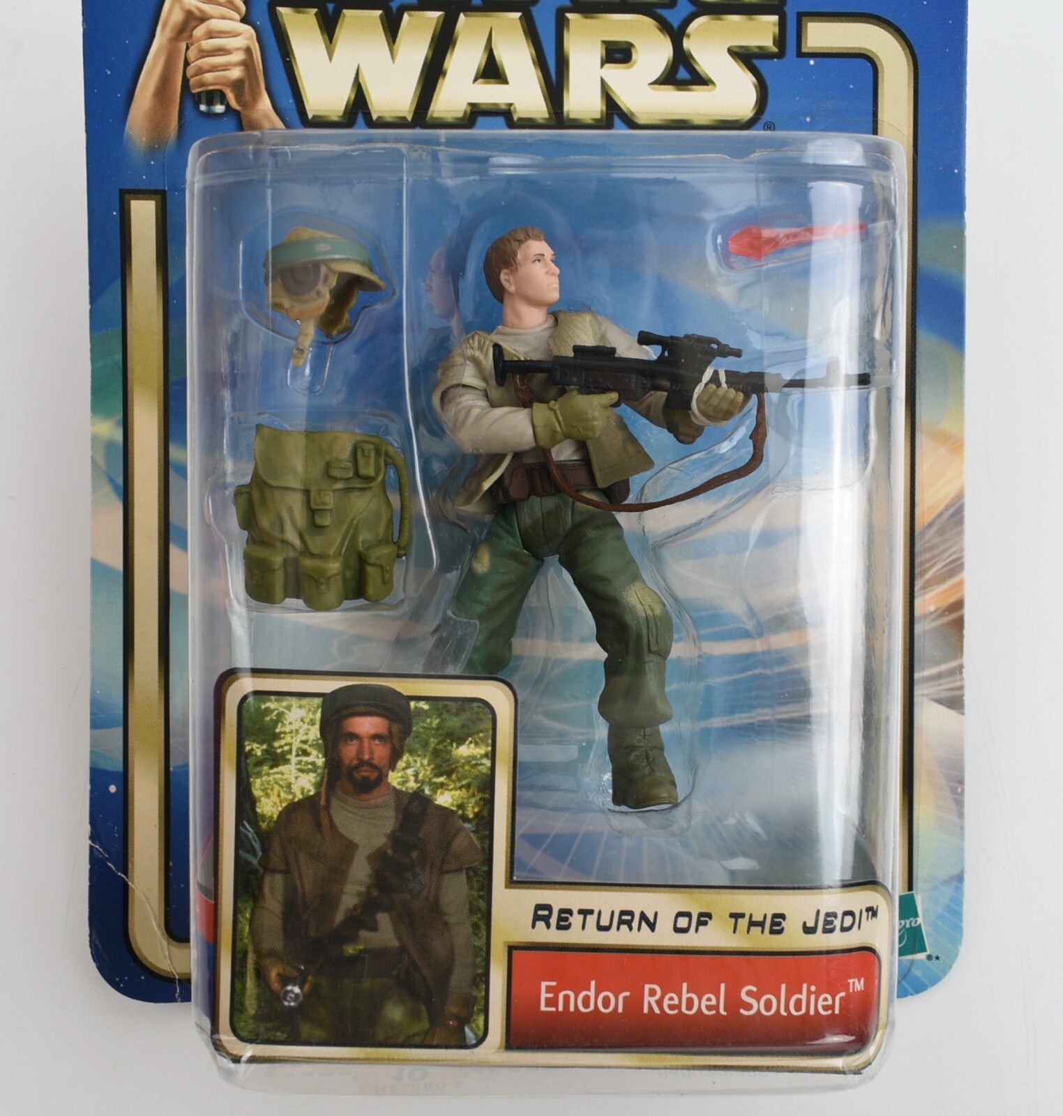 Star Wars: Return of the Jedi - ENDOR REBEL SOLDIER figure, Hasbro (2002)