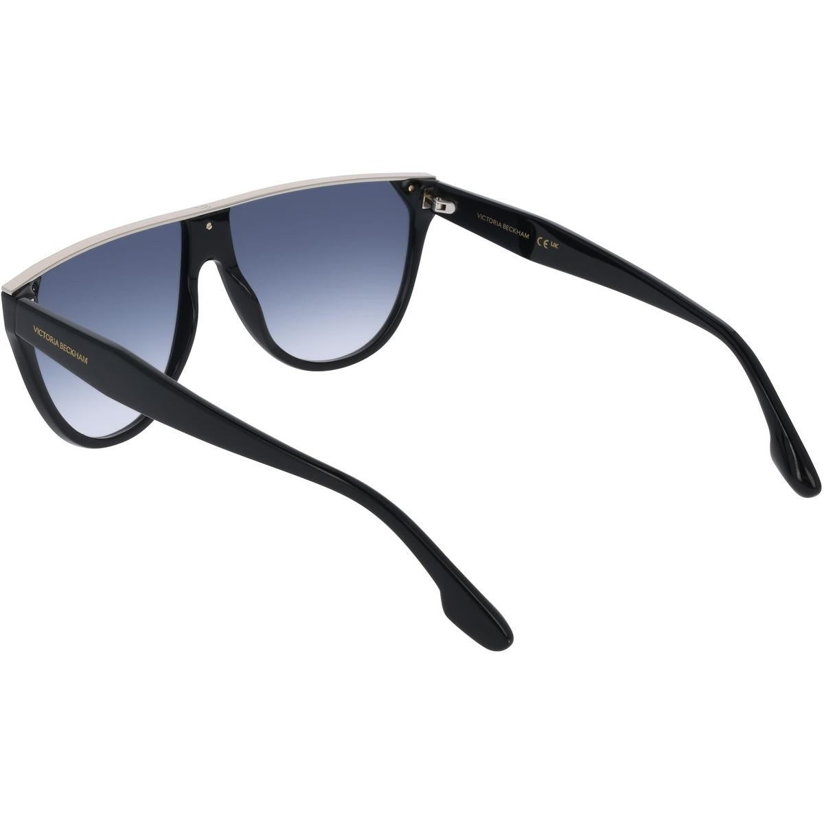 VICTORIA BECKHAM VB682S 001 Sunglasses Black Frame Smoke Gradient Lenses 61mm