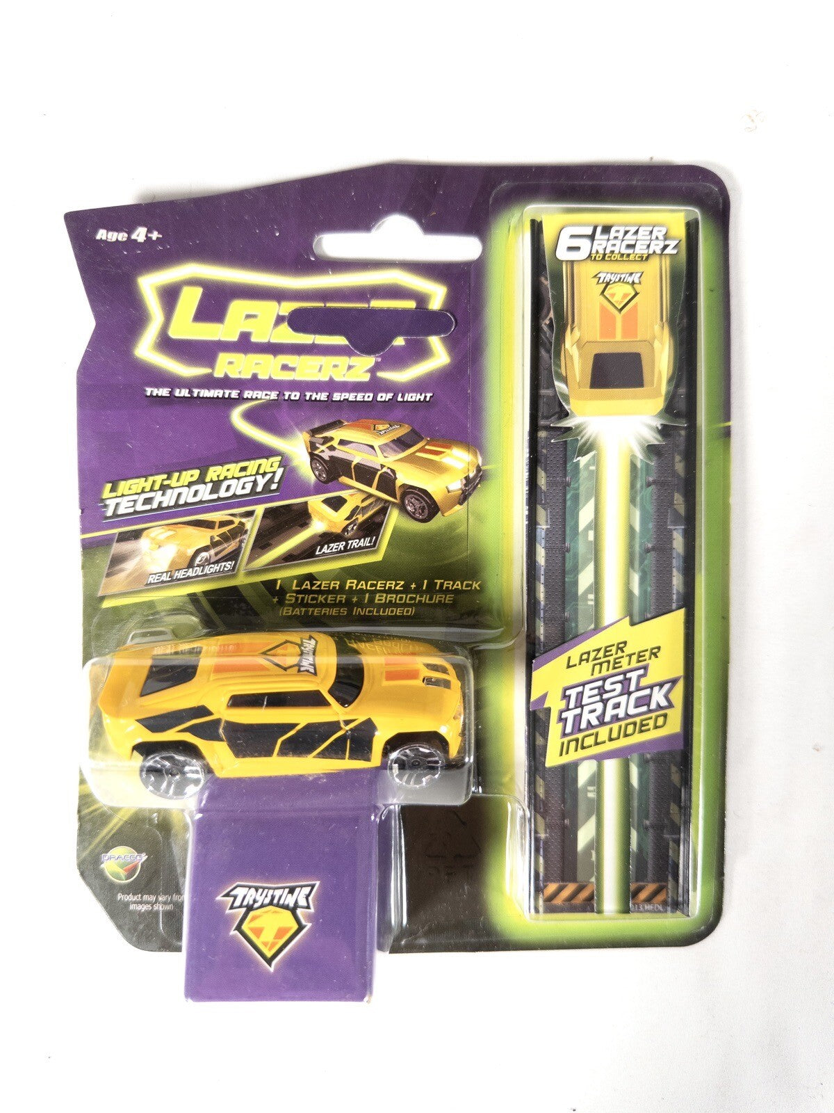 LAZER RACERZ Light up racing technology Yellow Car