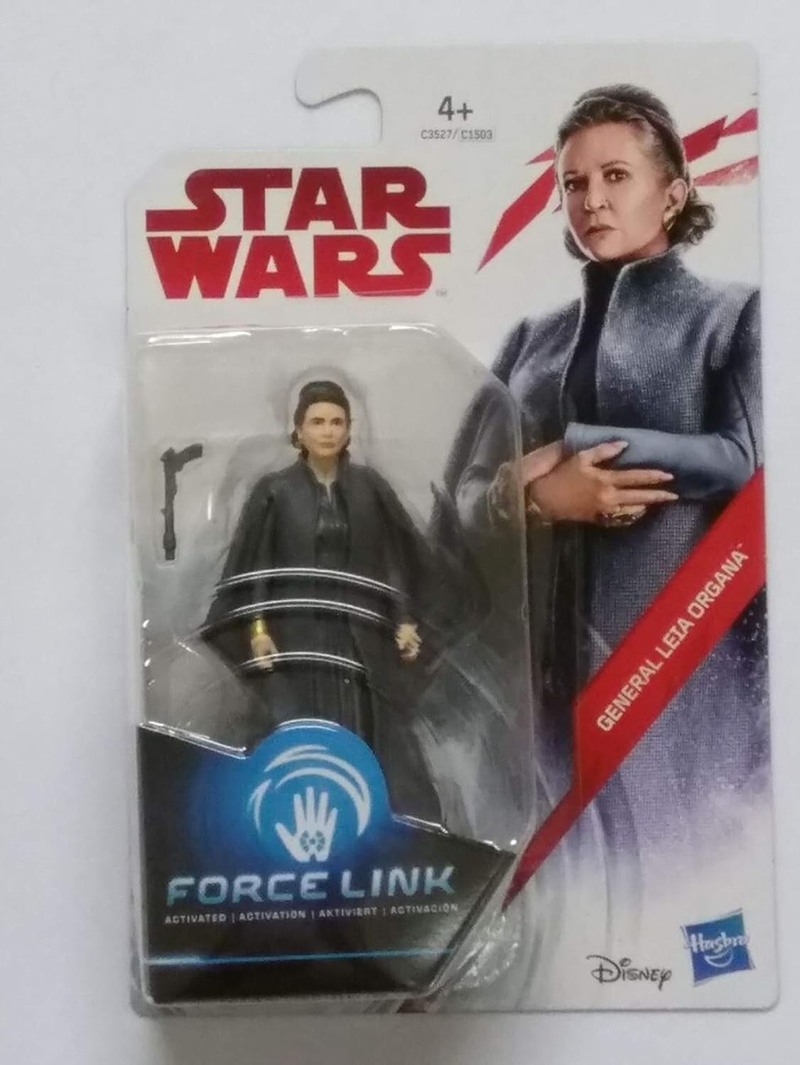STAR WARS Forcelink General Leia Organa Action Figure