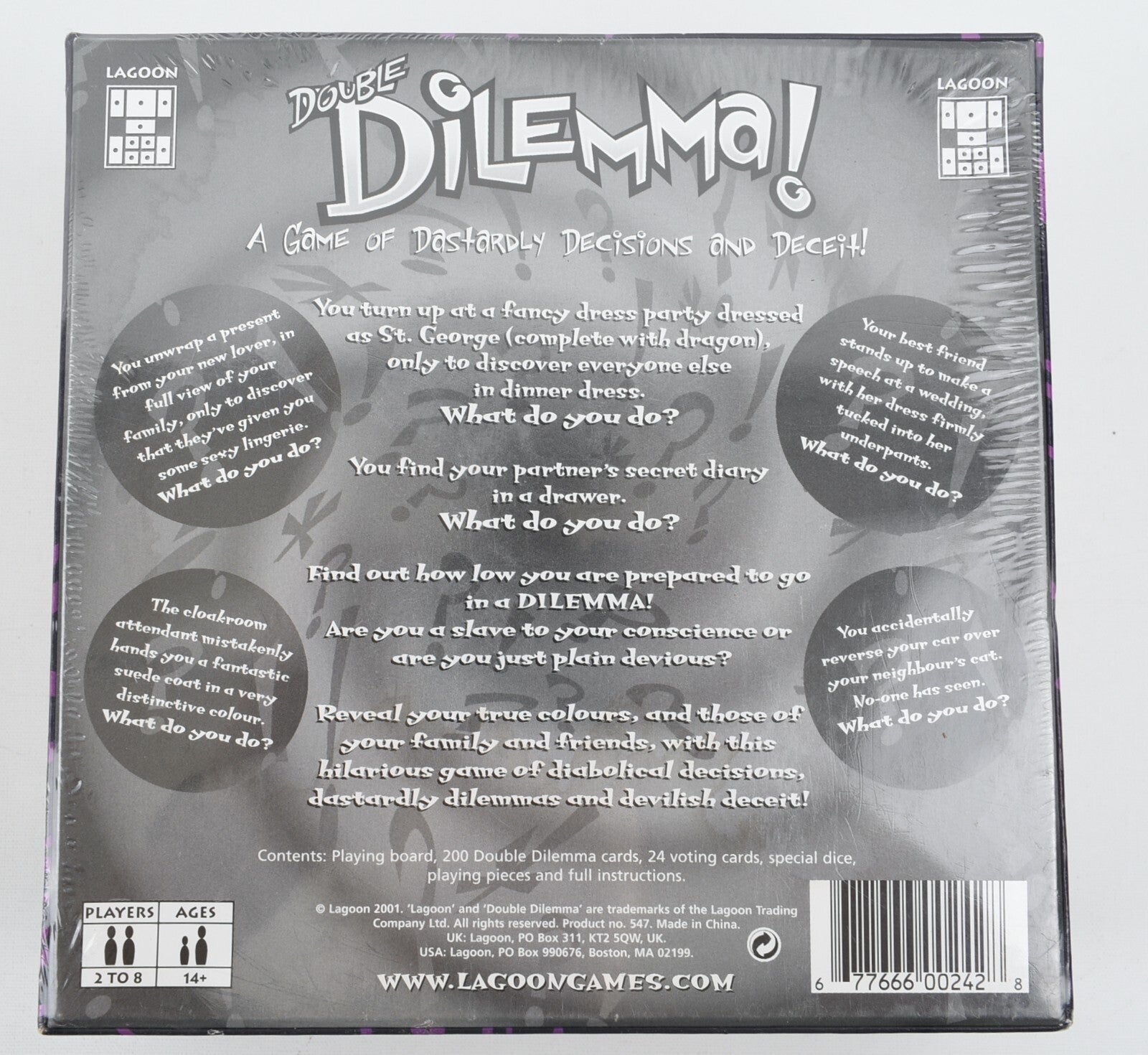 DOUBLE DILEMMA - A Game of Dishonesty (Lagoon, 2001)