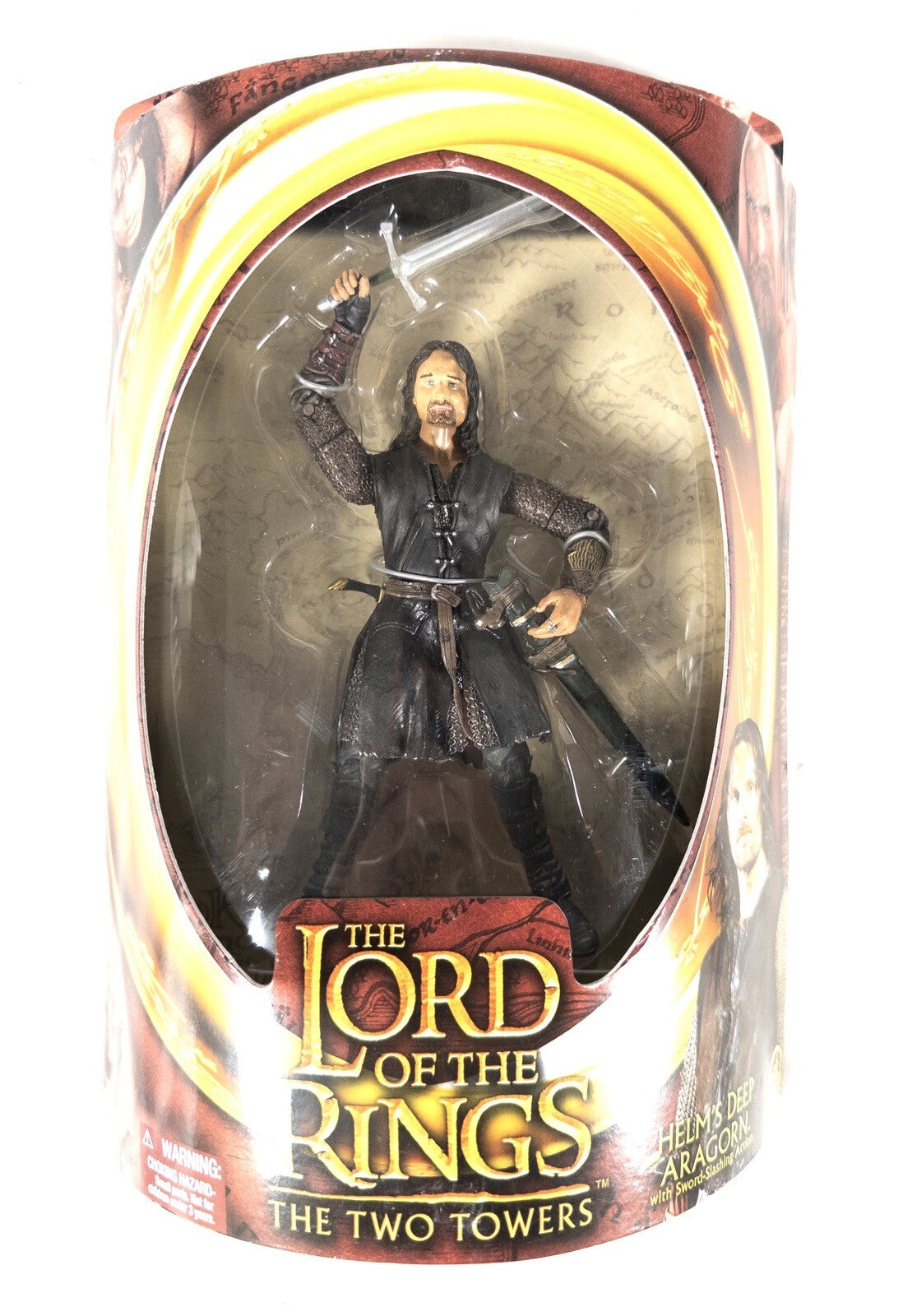 THE LORD OF THE RINGS HELM'S DEEP ARAGORN Figure