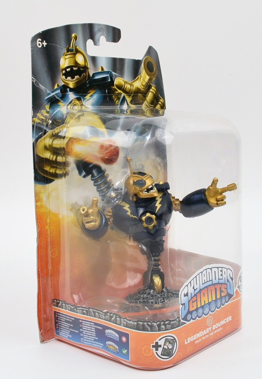 Skylanders Giants - LEGENDARY BOUNCER Figure  **NEW - RARE**