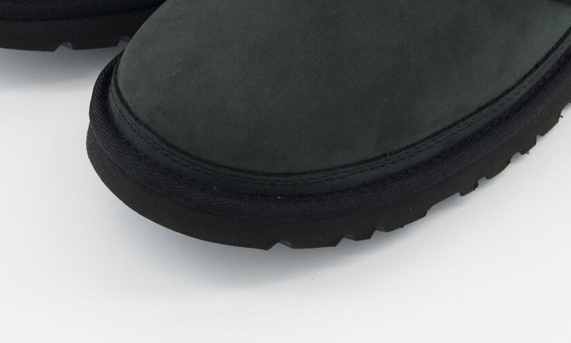 UGG NEUMEL MOC BOOTS , BLACK SUEDE. (UK9) RRP£145