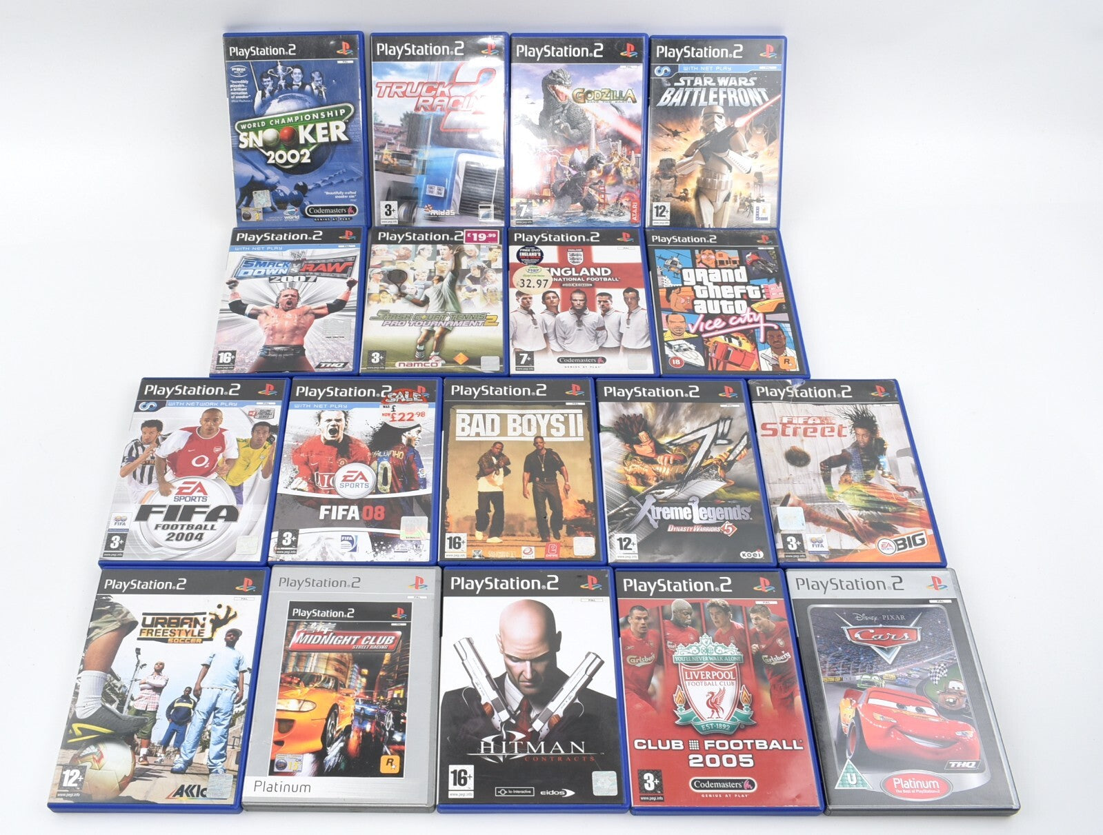 PLAYSTATION 2 PS2 Games JOB LOT/BUNDLE -- 18 Games Total