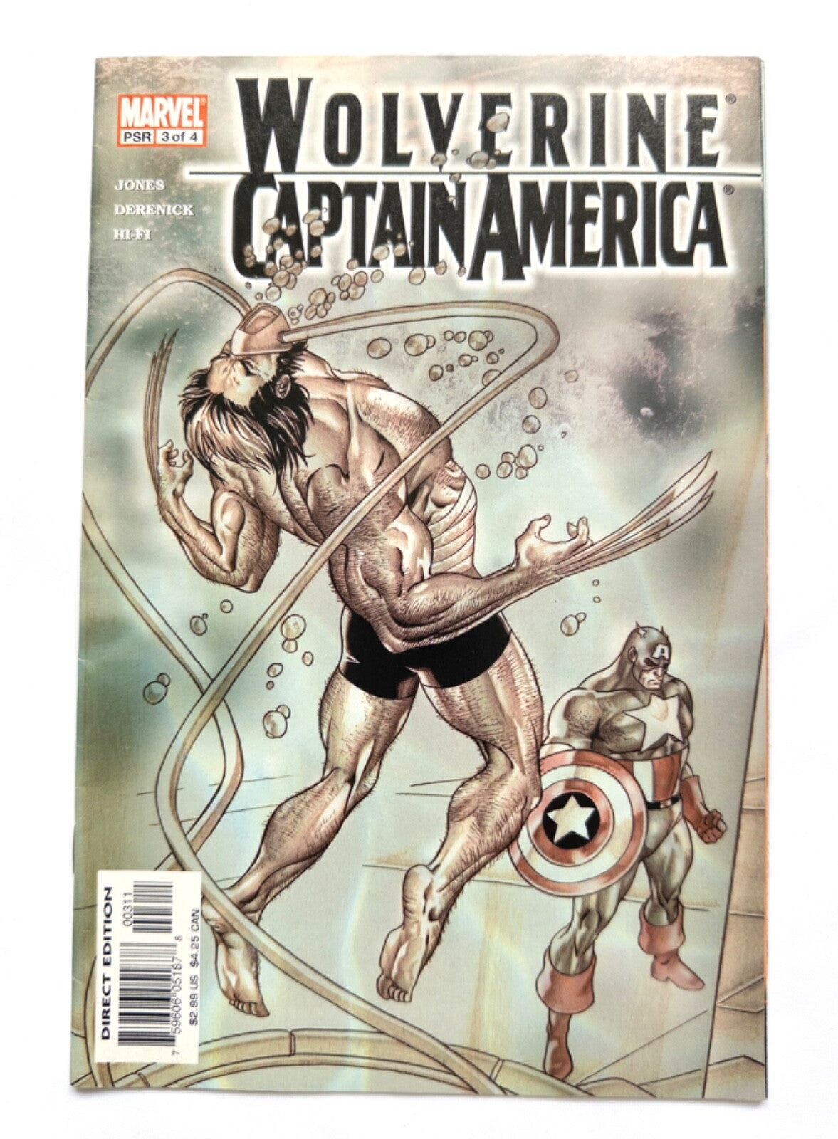 Marvel Wolverine Captain America comics