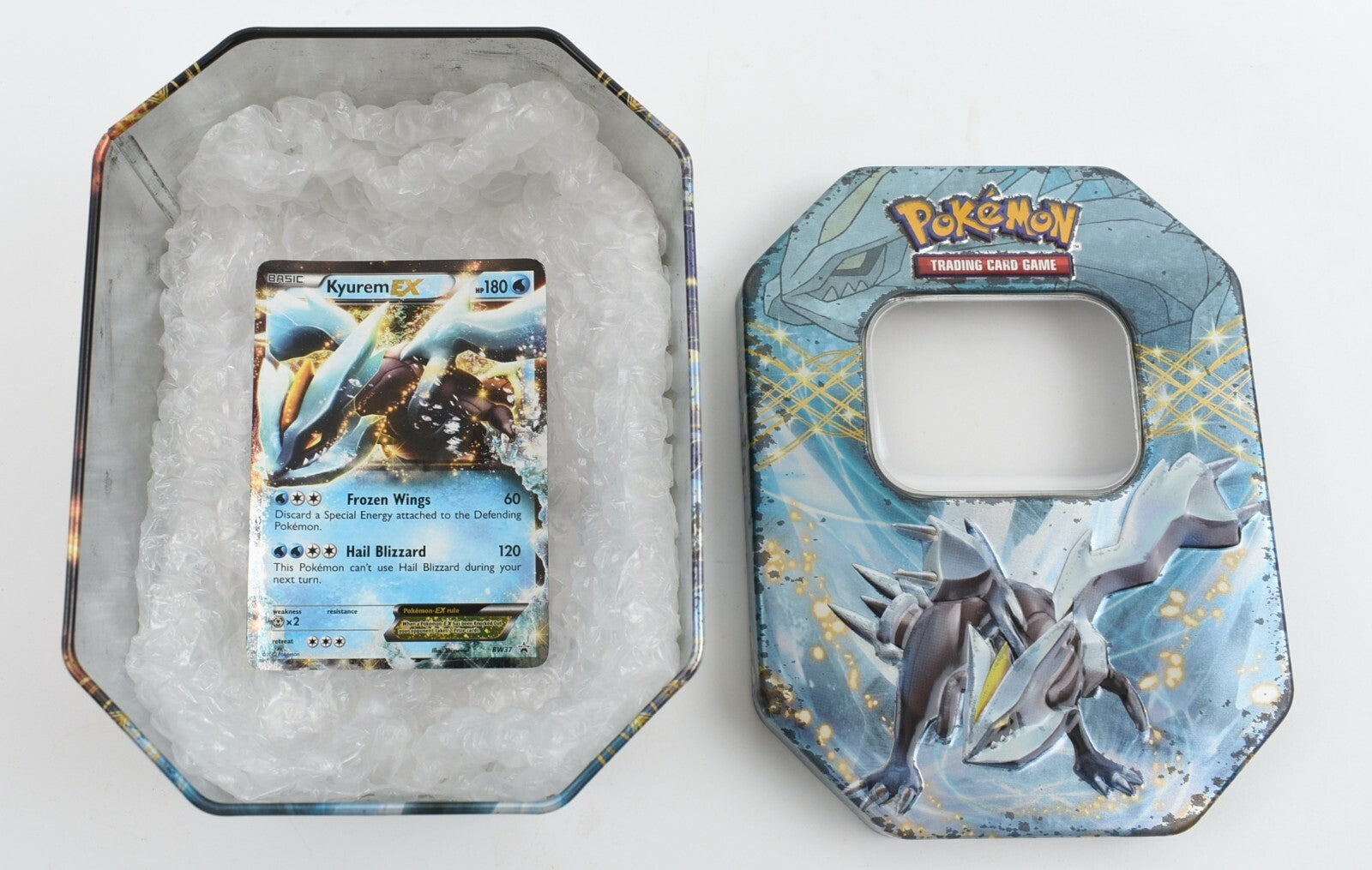KYUREM EX - Pokemon Card in Original Matching Tin