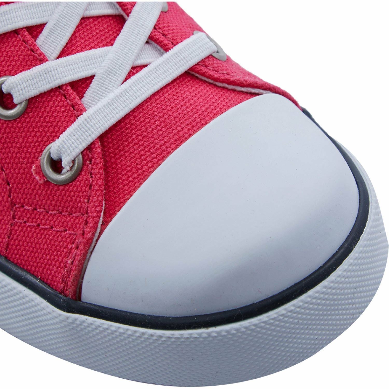 POLO RALPH LAUREN Kids Dark Pink Canvas Shoes Sneakers size 2.5 - New