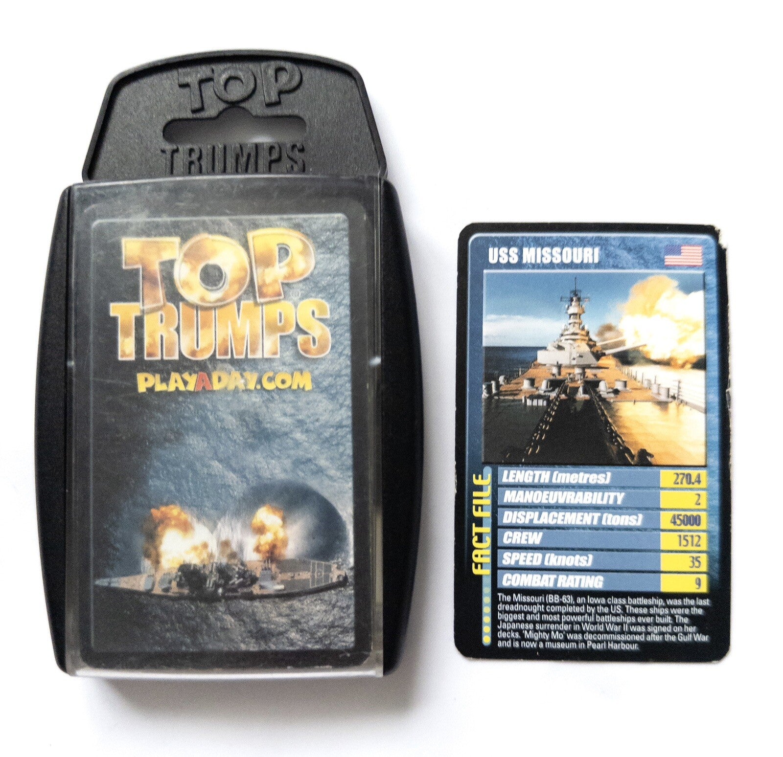 TOP TRUMPS Card Game Warships