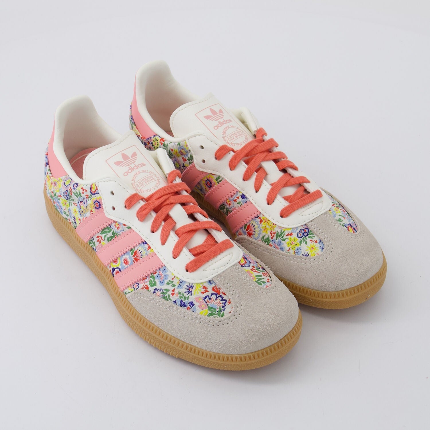 Girls adidas Samba OG x Liberty London Floral Embroidery Trainers Size JNR 1