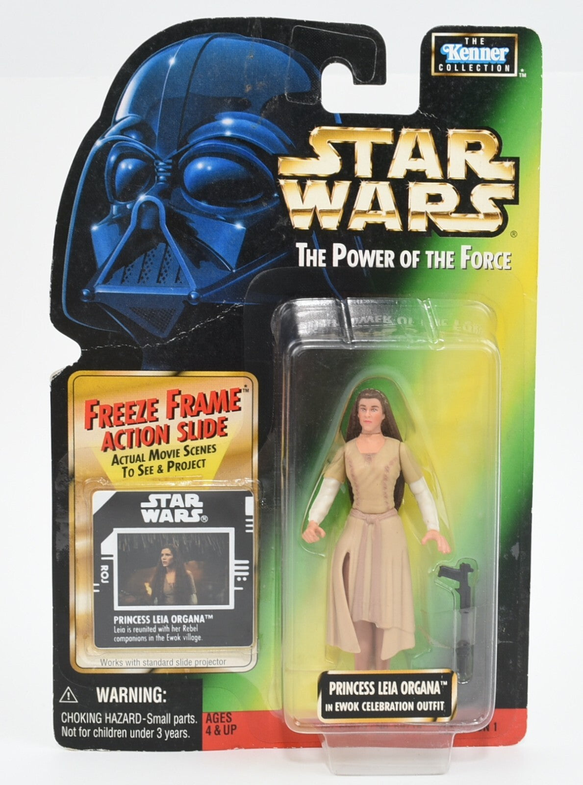 Star Wars: The Power of The Force - PRINCESS LEIA ORGANA in Ewok Outfit , Kenner