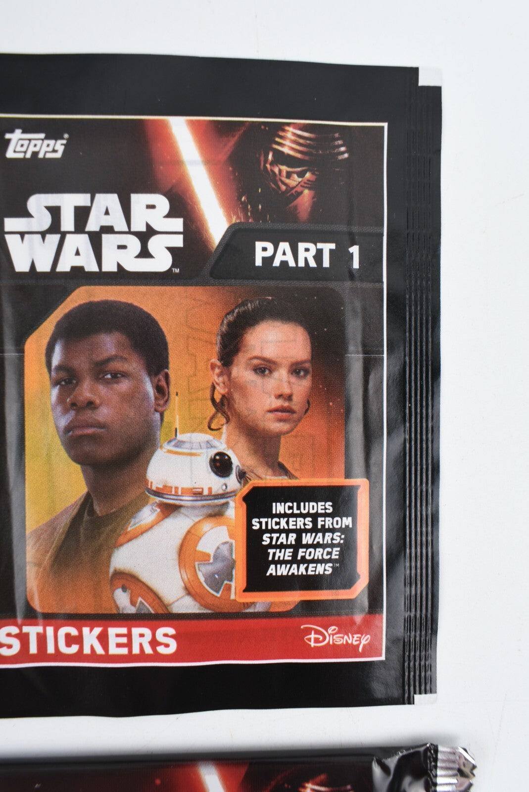 Topps Star Wars Force Attax Bundle - 5x Sticker Packs + 5x Trading Cards Packs