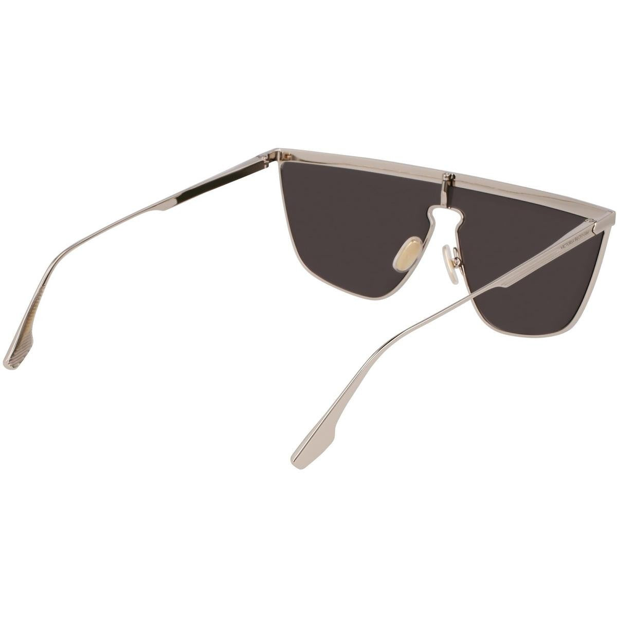 Victoria Beckham Sunglasses VB245S Silver Mono Lens Mirrored Women 59mm RRP £354