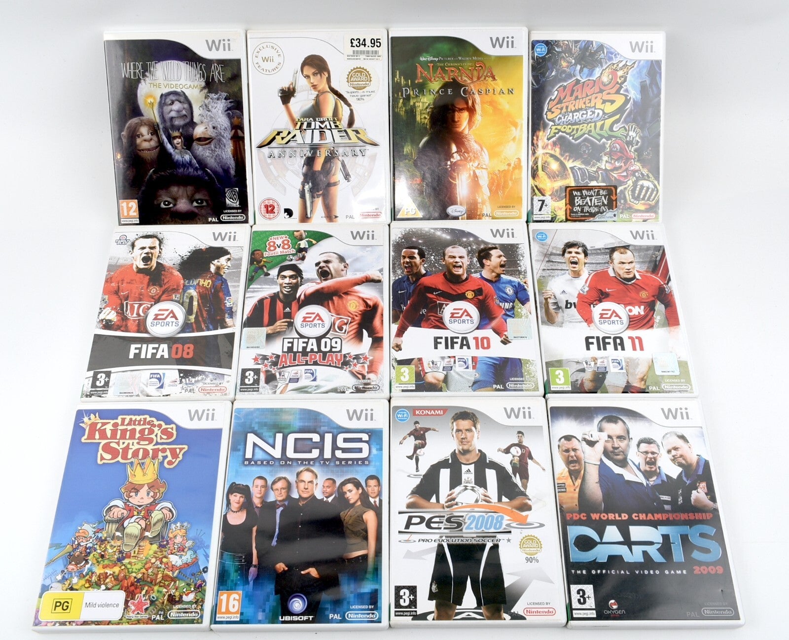Nintendo Wii Games JOB LOT/BUNDLE - 12 Games Total