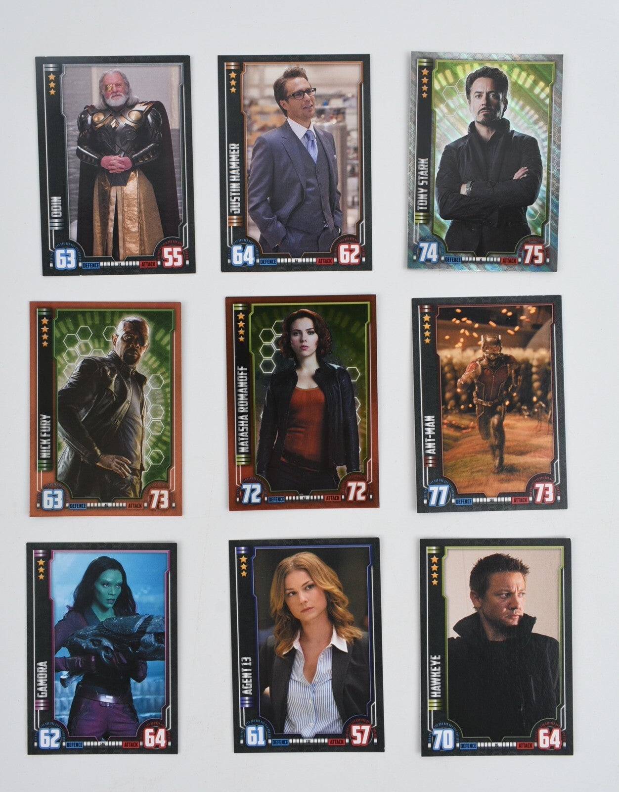 Topps Marvel Hero Attax ~ Trading Cards Bundle / Lot of 52 Cards