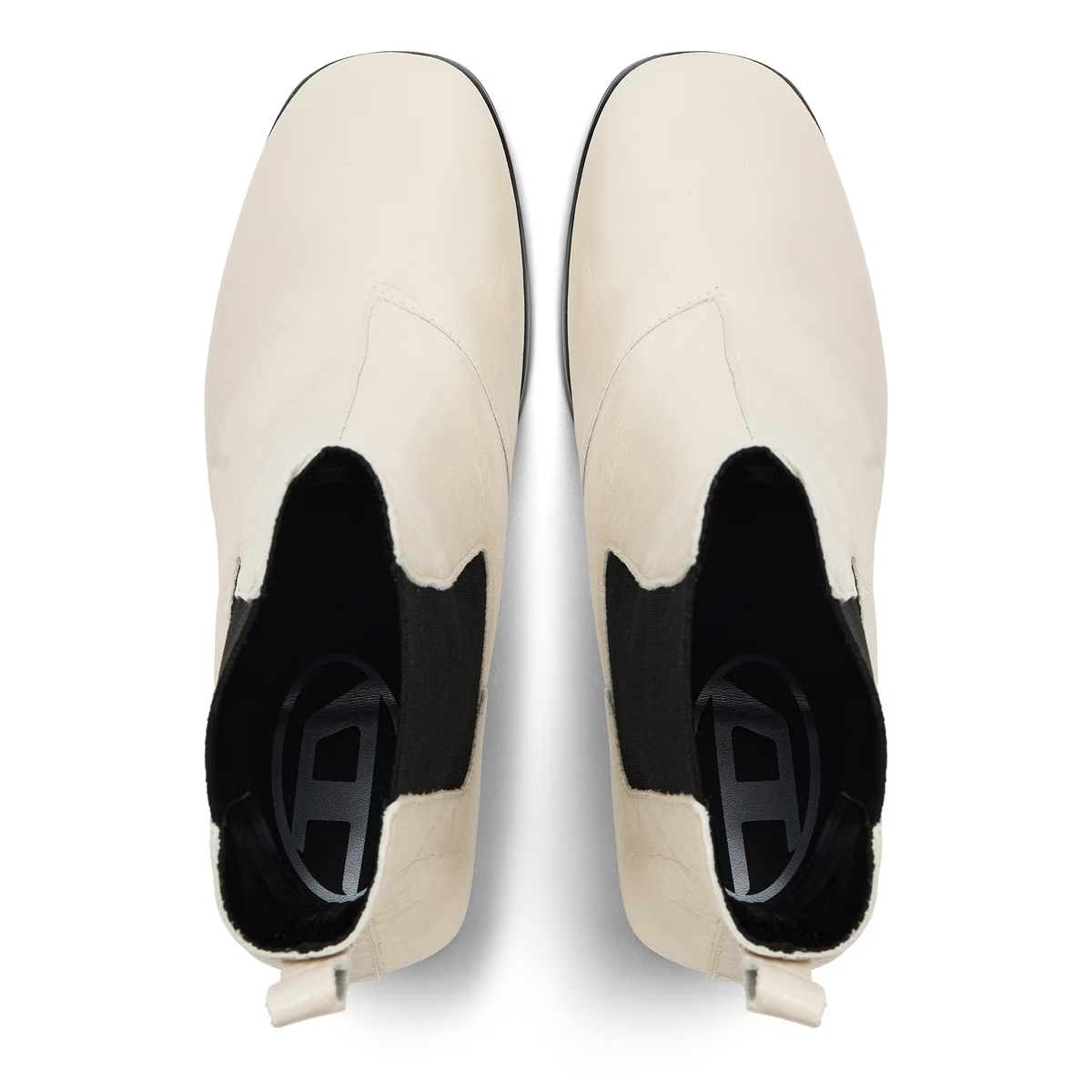 Womens Diesel D-Glove AB White Sock Boots Size UK6