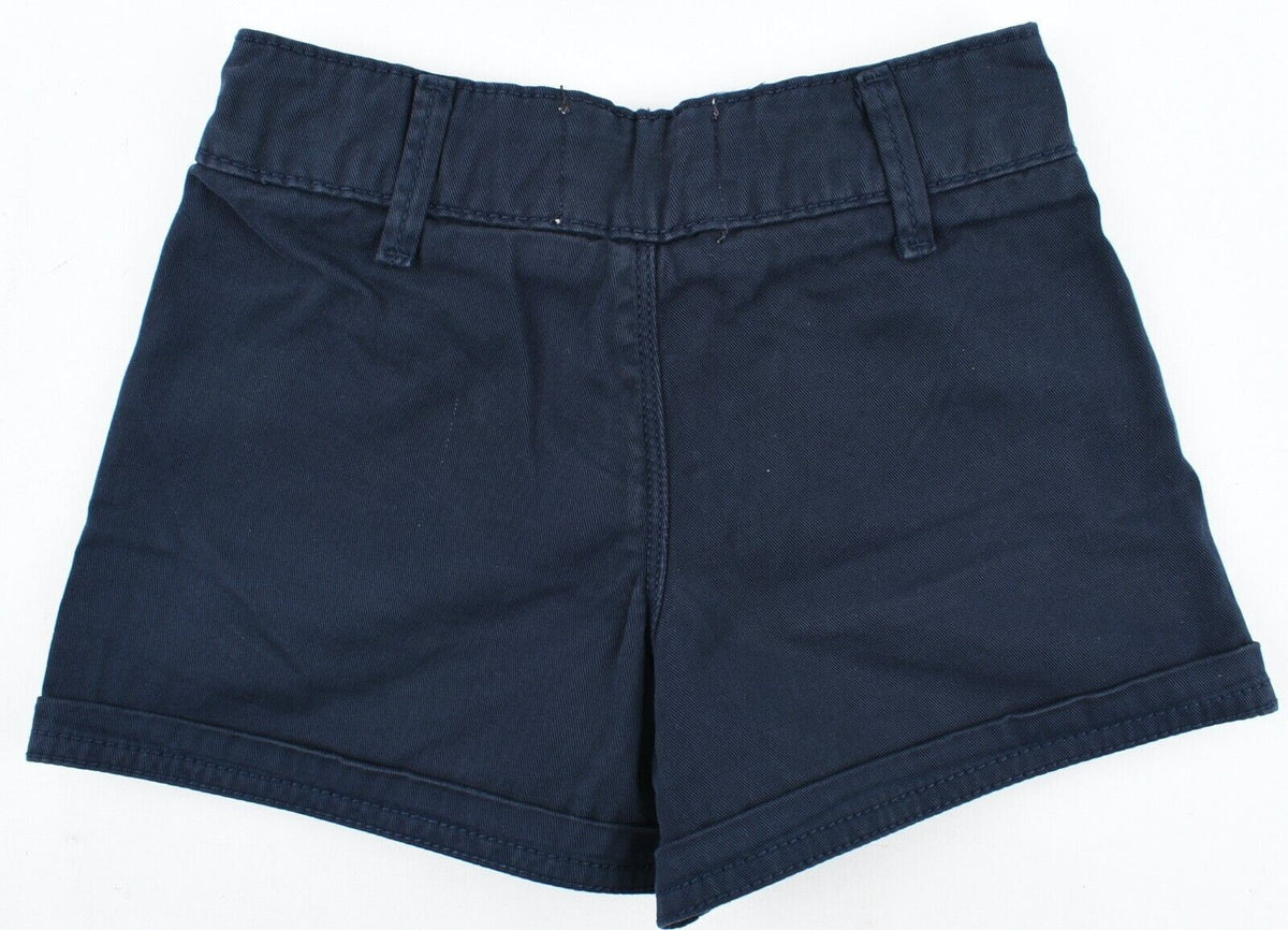 JACK WILLS Girls Kids Summer Shorts, Navy Blue, size 3-4 Years