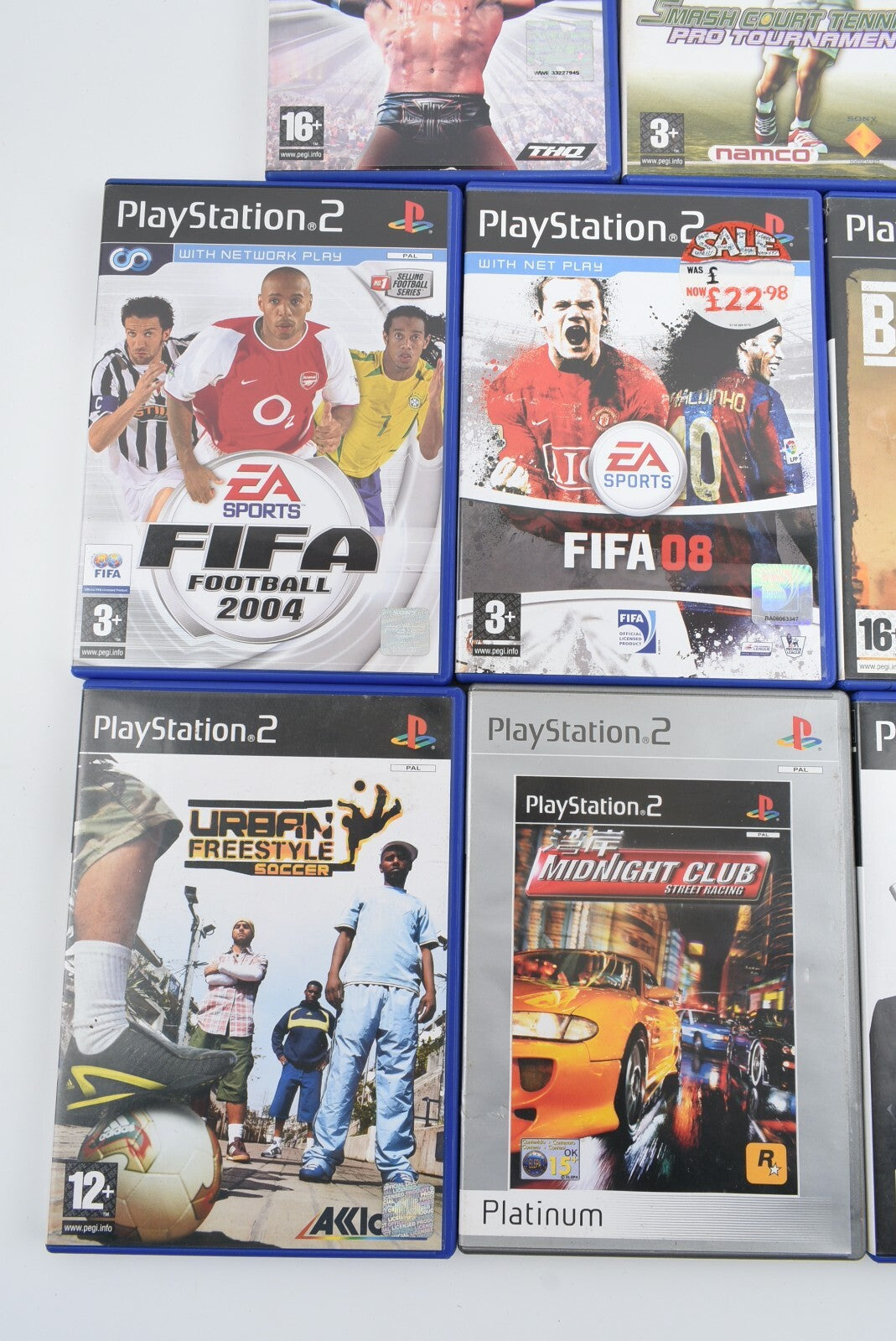 PLAYSTATION 2 PS2 Games JOB LOT/BUNDLE -- 18 Games Total