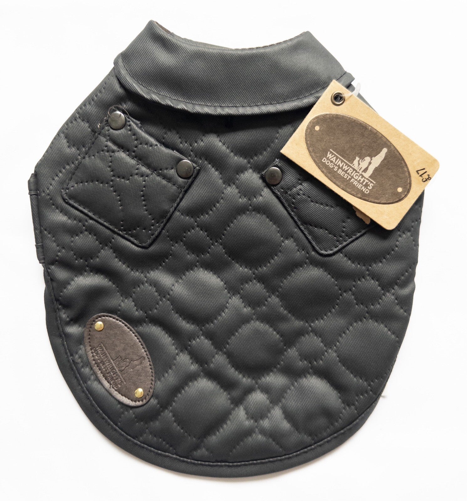 Wainwrights Charcoal Grey Water Resistant Dog Jacket Size XS