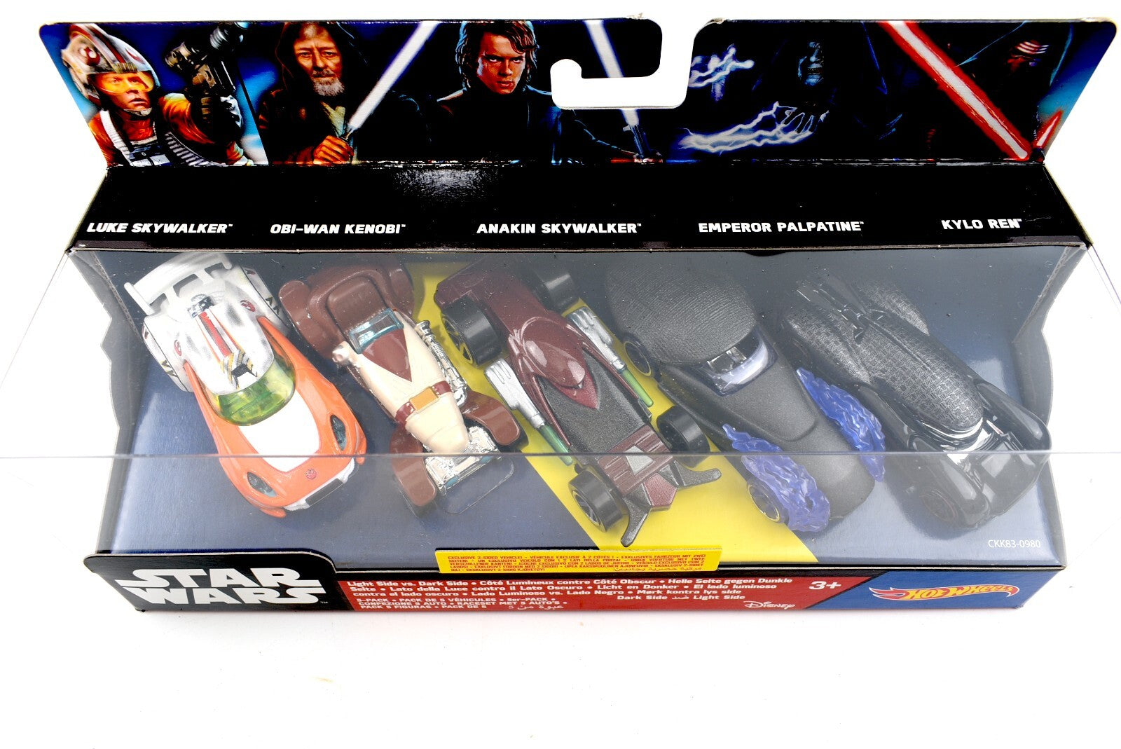 STAR WARS HOT WHEELS - 5pc Die-Cast Vehicle Pack, Mattel (2015)