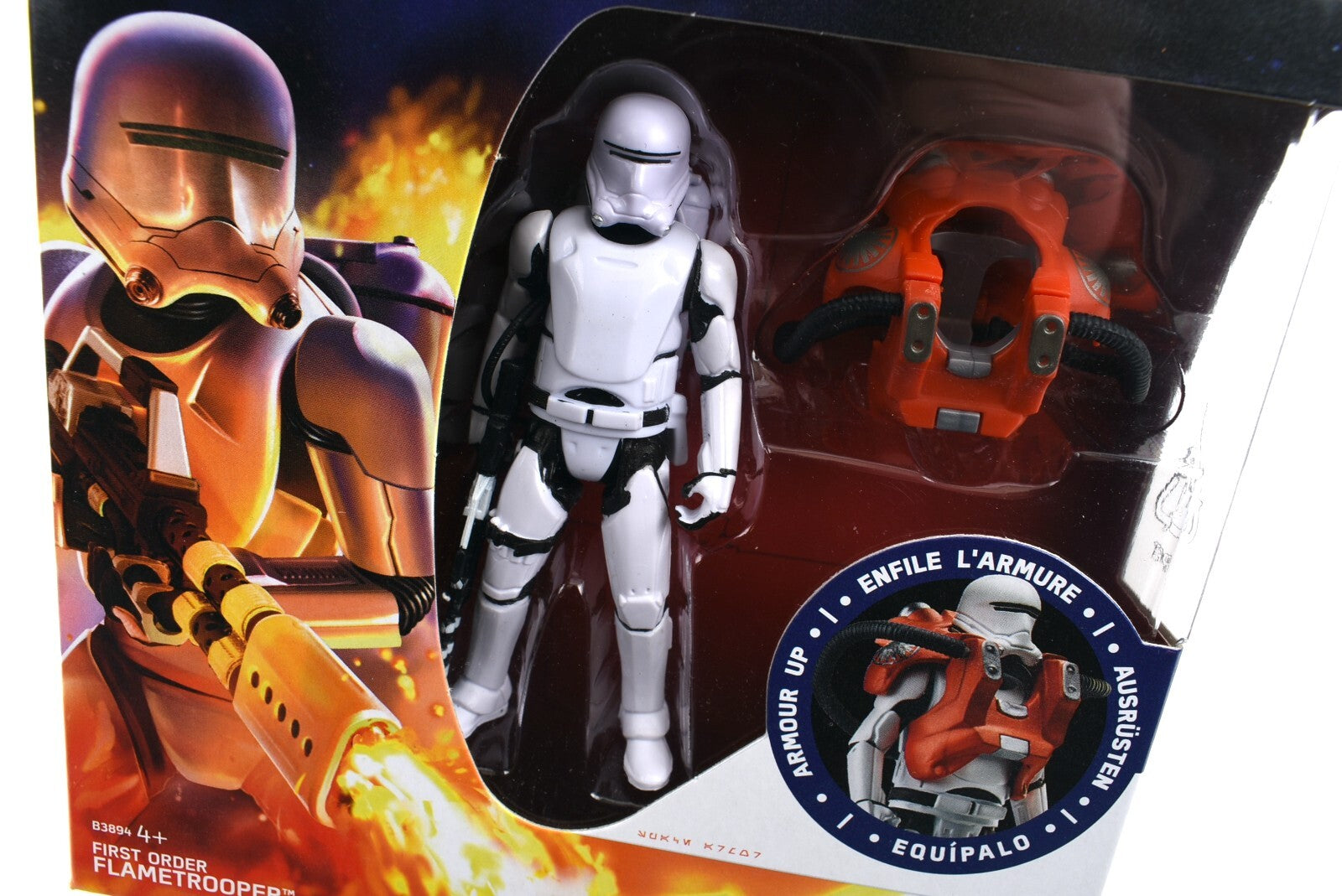 STAR WARS: The Force Awakens - FIRST ORDER FLAMETROOPER Armour Up Figure