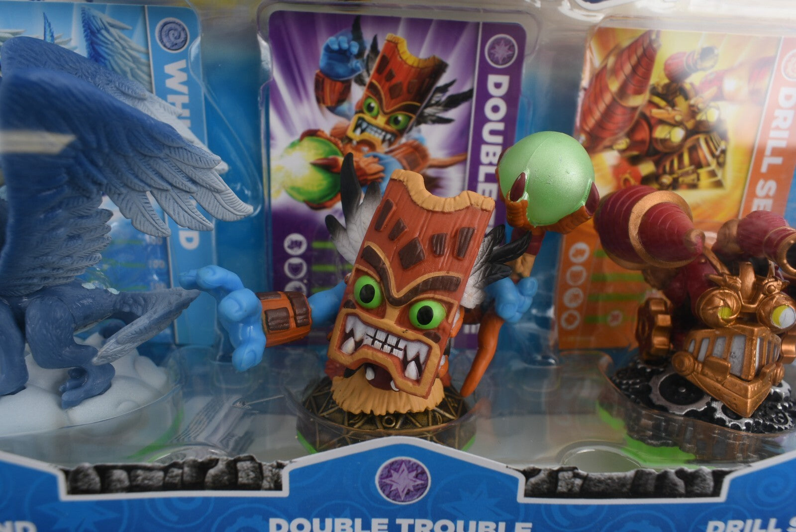 Skylanders Spyro's Adventure 3-Pack: Whirlwind | Double Trouble | Drill Sergeant