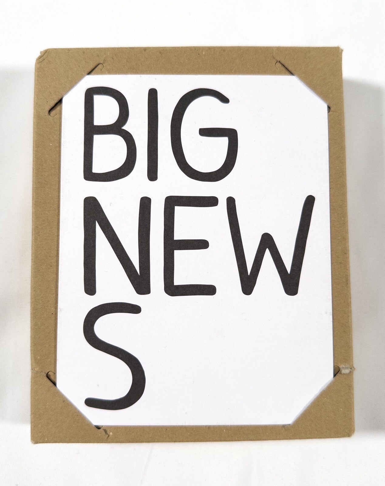 'BIG NEWS' Pack of 8 Cards and Envelopes