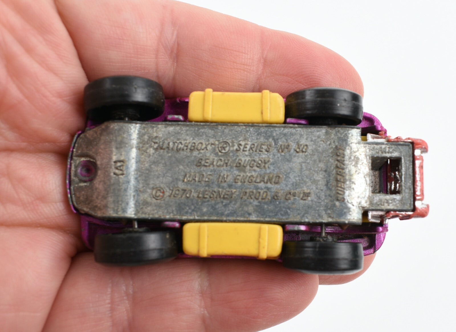 Vintage Lesney Matchbox - No:30d Beach Buggy, Die-Cast Model